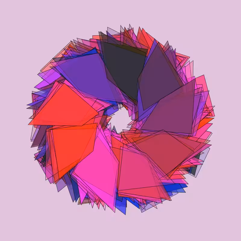 mosaic flower #60