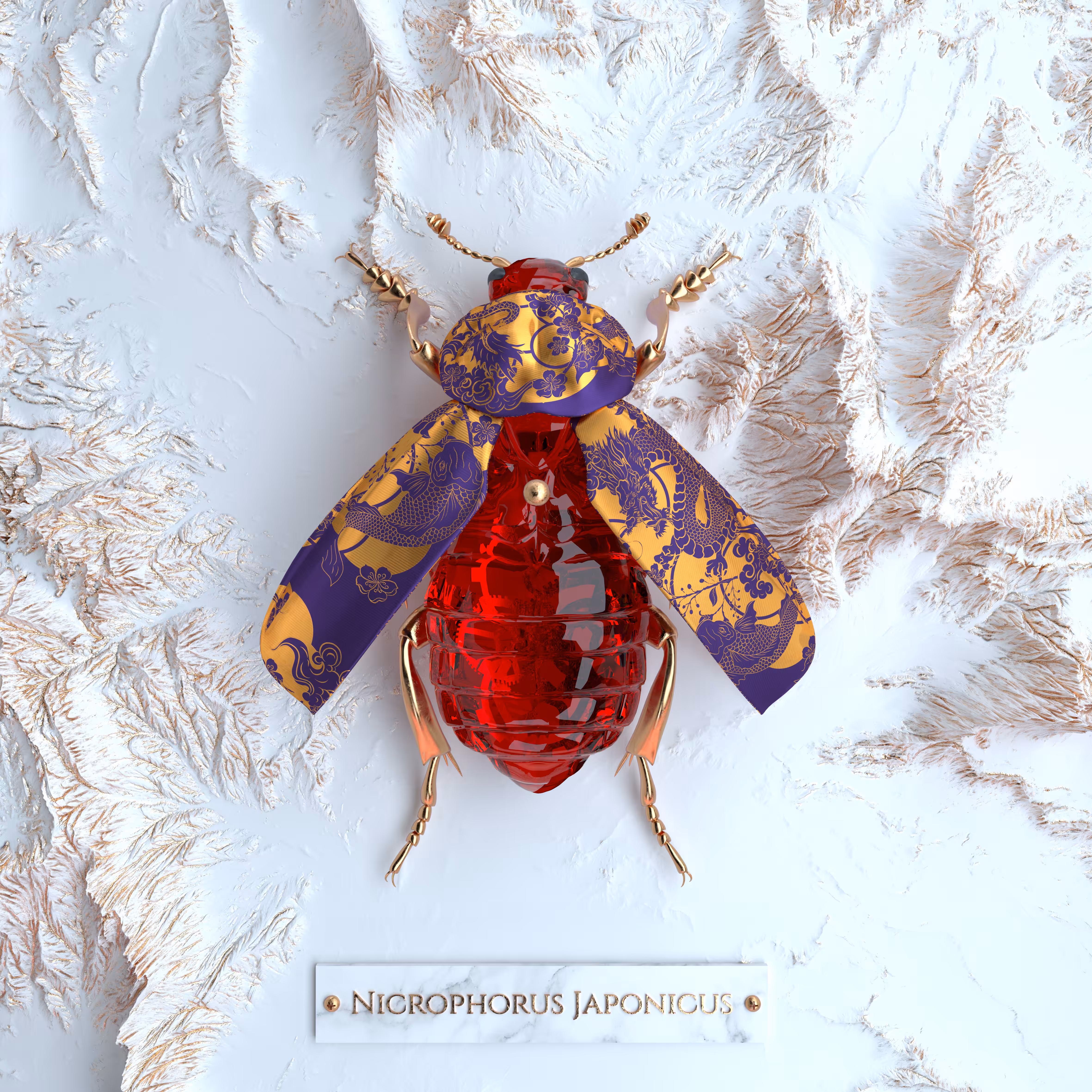 Nicrophorus Japonicus from "Mechanical Insects" collection