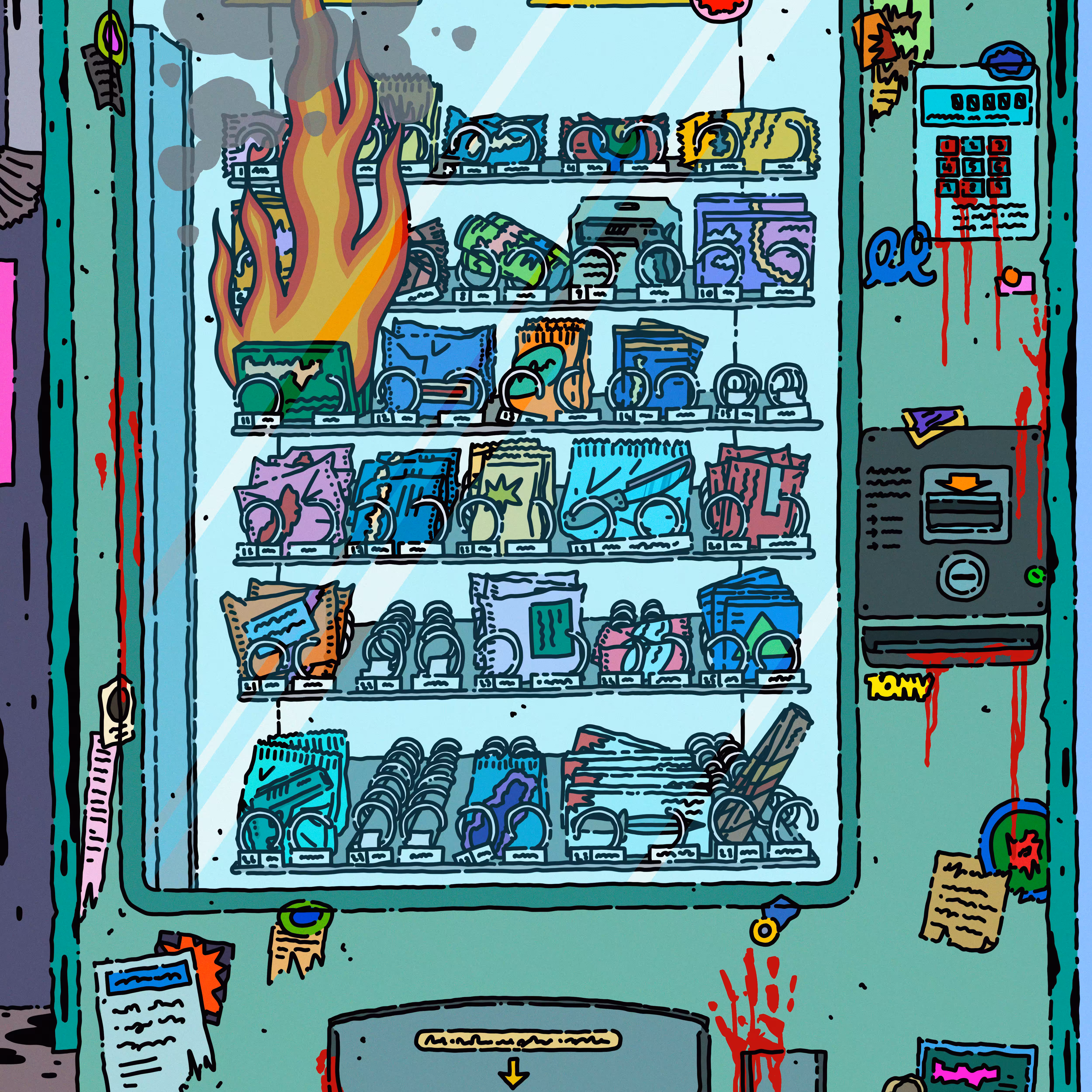 burning memories