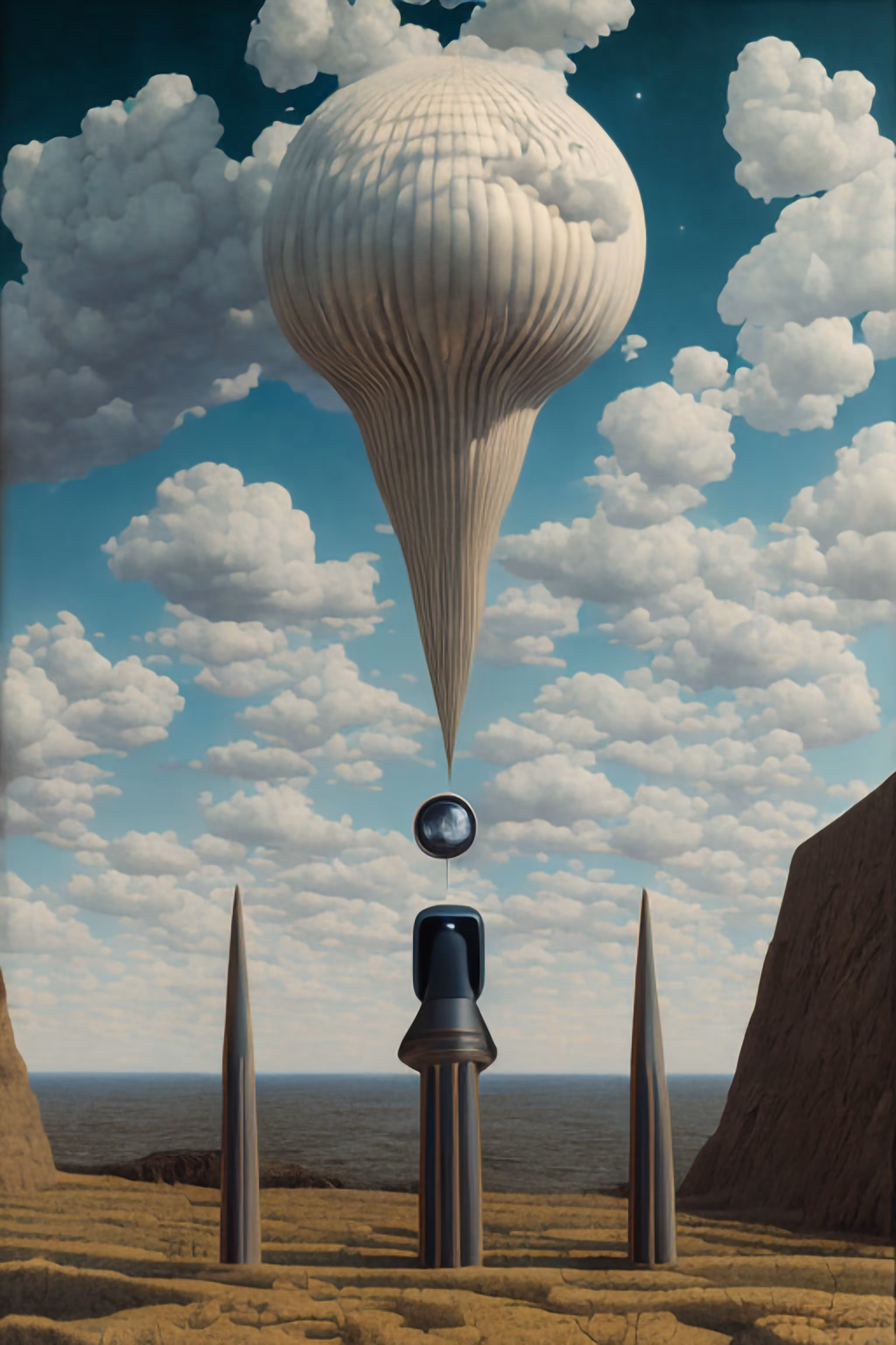 Surreal Reflections: Don't Shoot My Balloon
