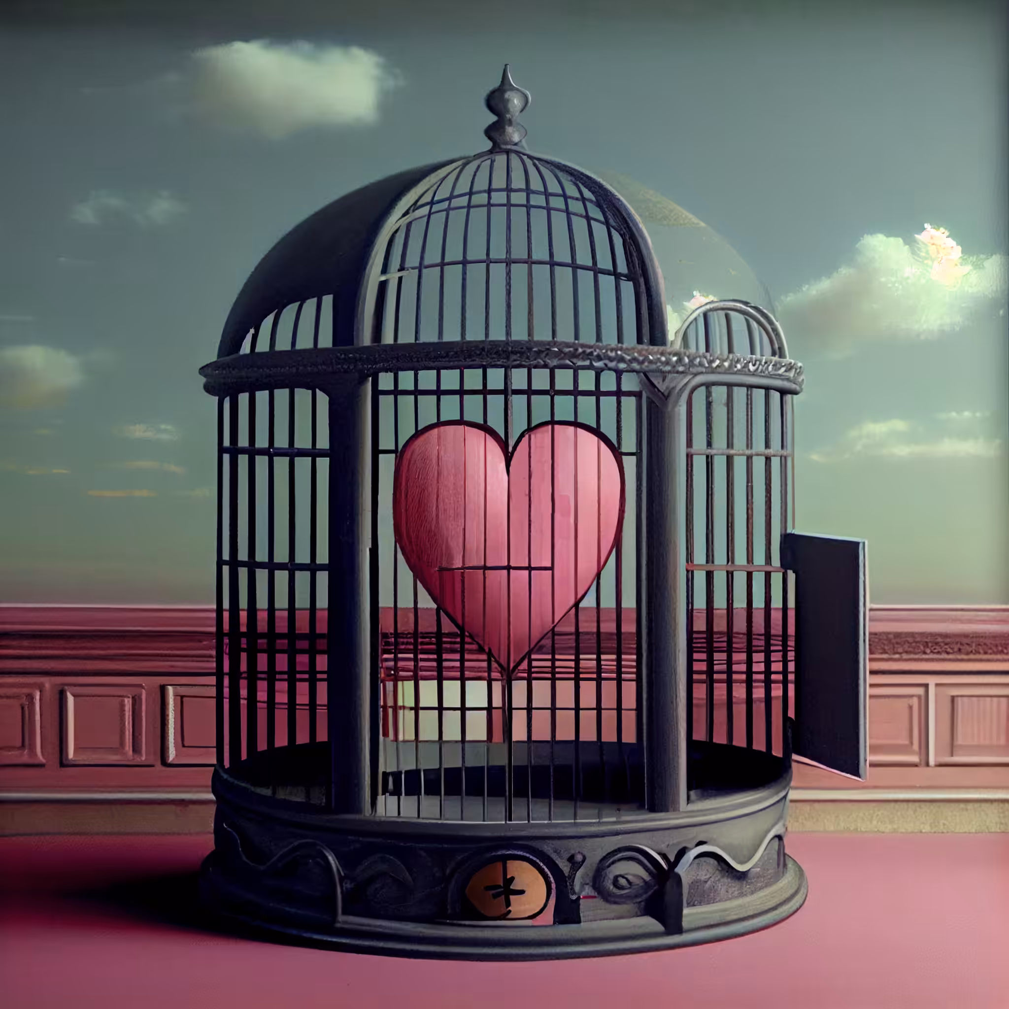 Surreal Situations: Heart in a cage