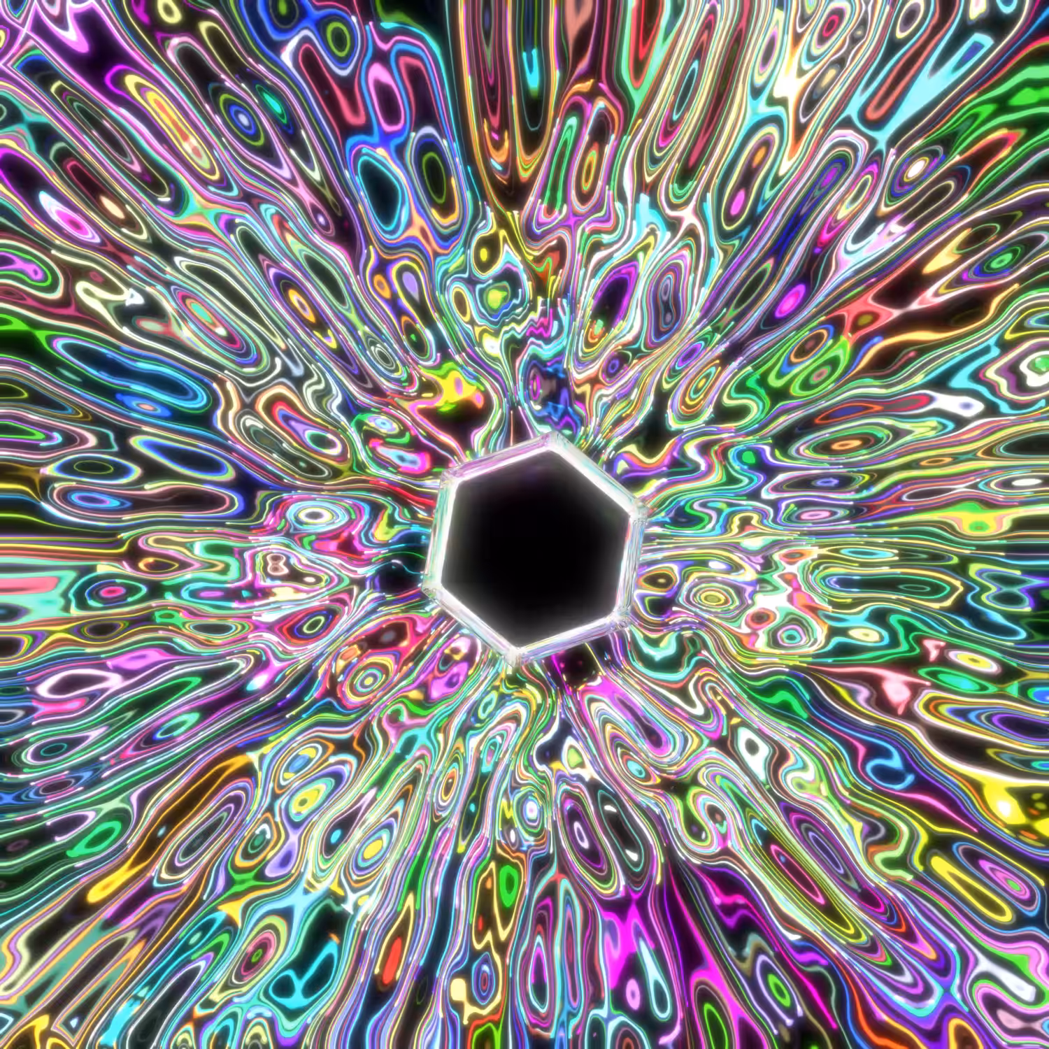 Hexagonal black hole