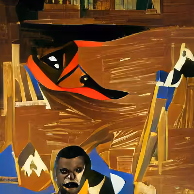 Portrait of Jacob Lawrence