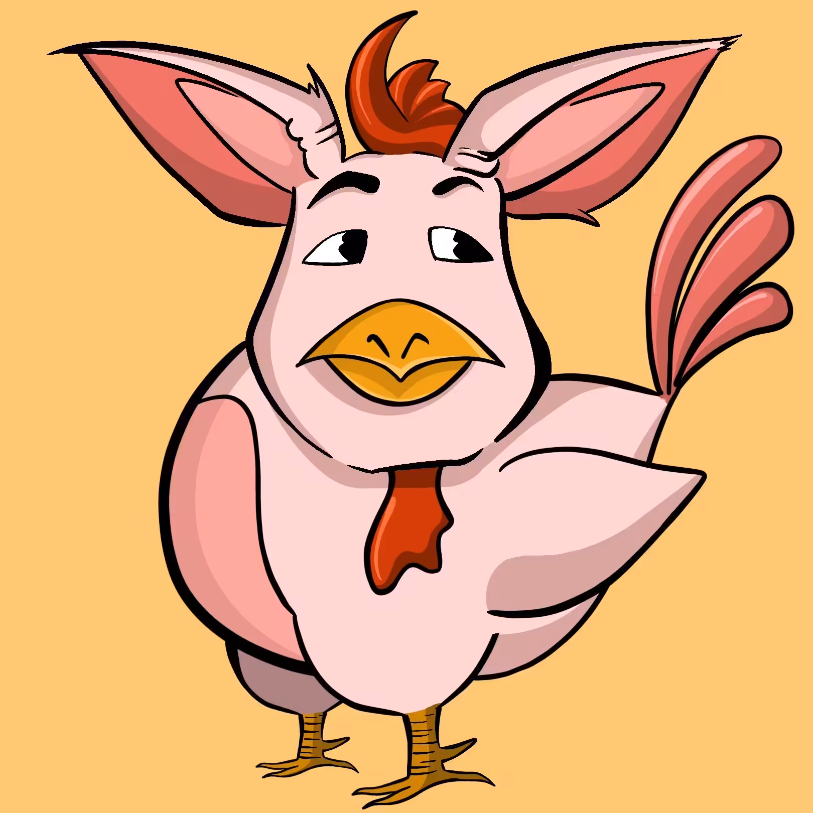 #10 JUST A PIG - THE CHICKEN