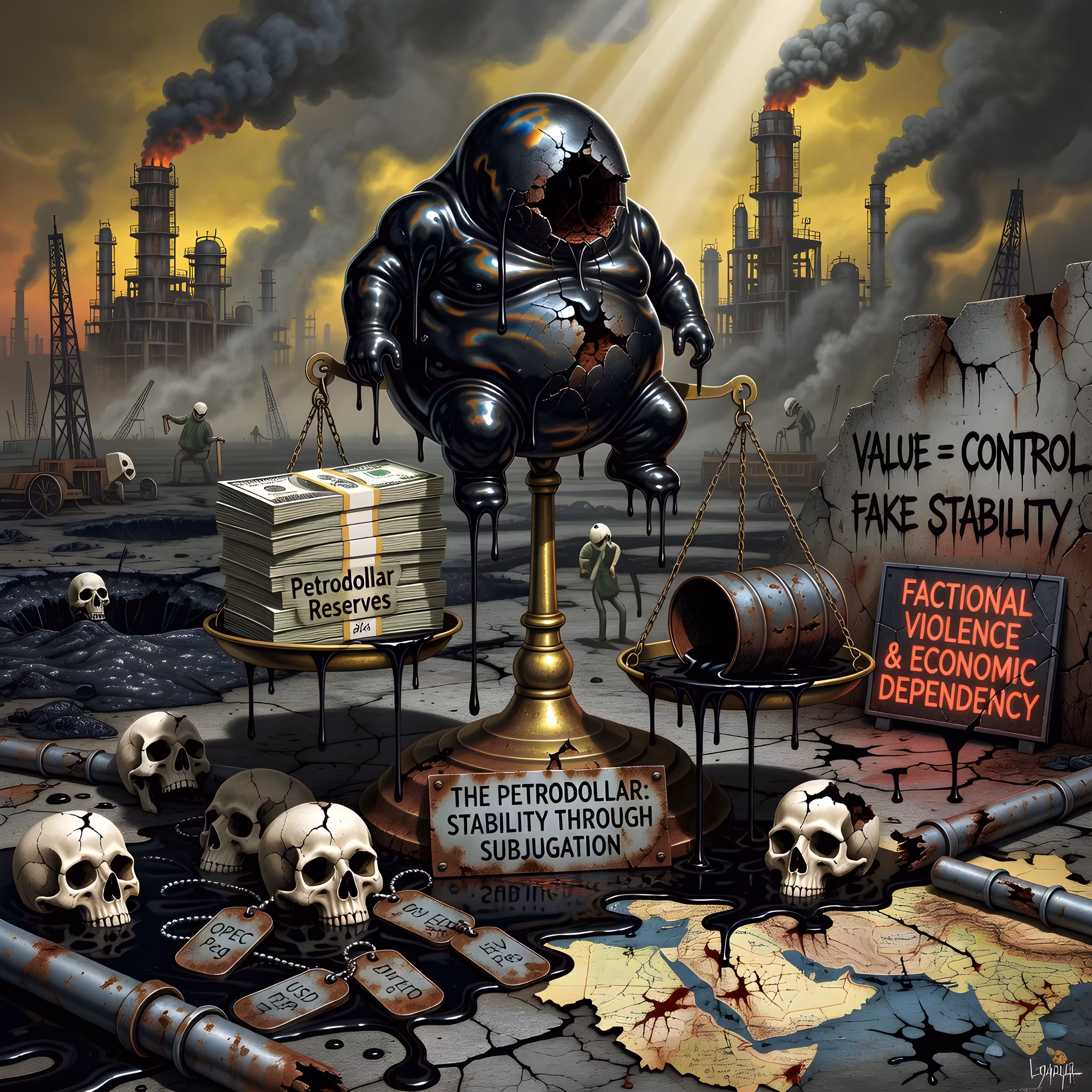 TRUMP passing through the straight of Hormuz, solo mission [accomplished]