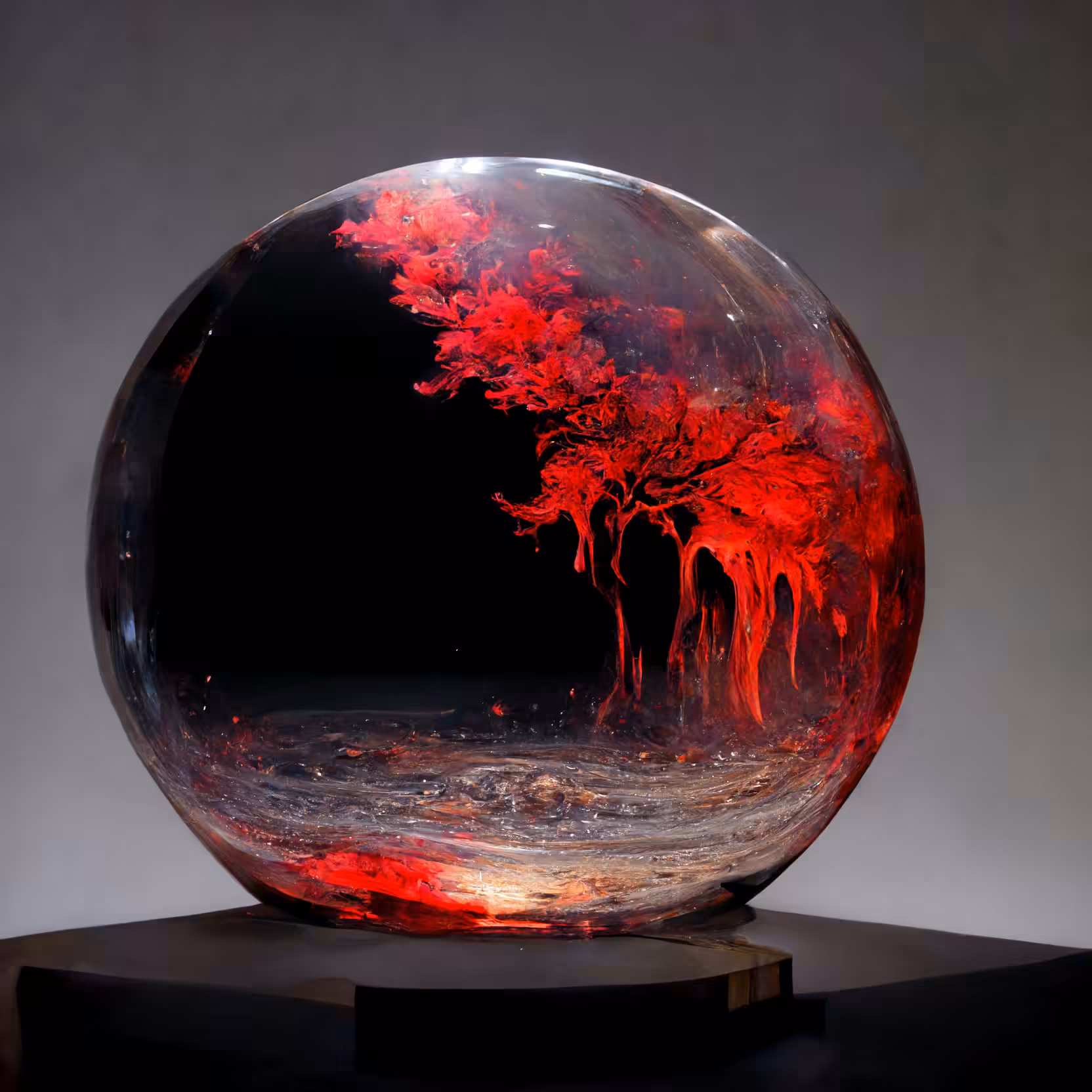 Bonsai Volcano Orb - #1
