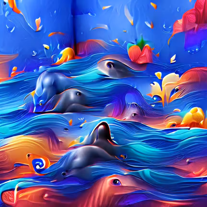 Swimming With Dolphins 2
