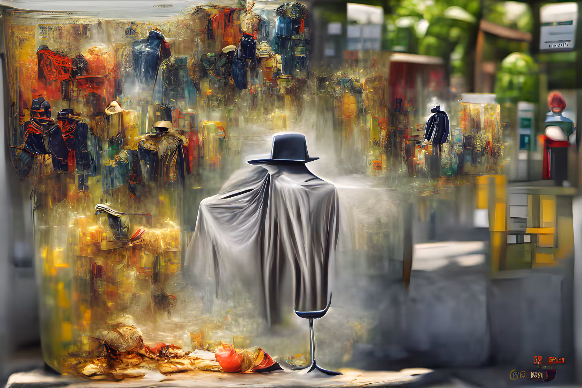 The invisible man