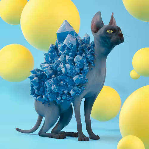 CRYSTAL CAT
