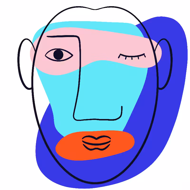 Contour Faces #8