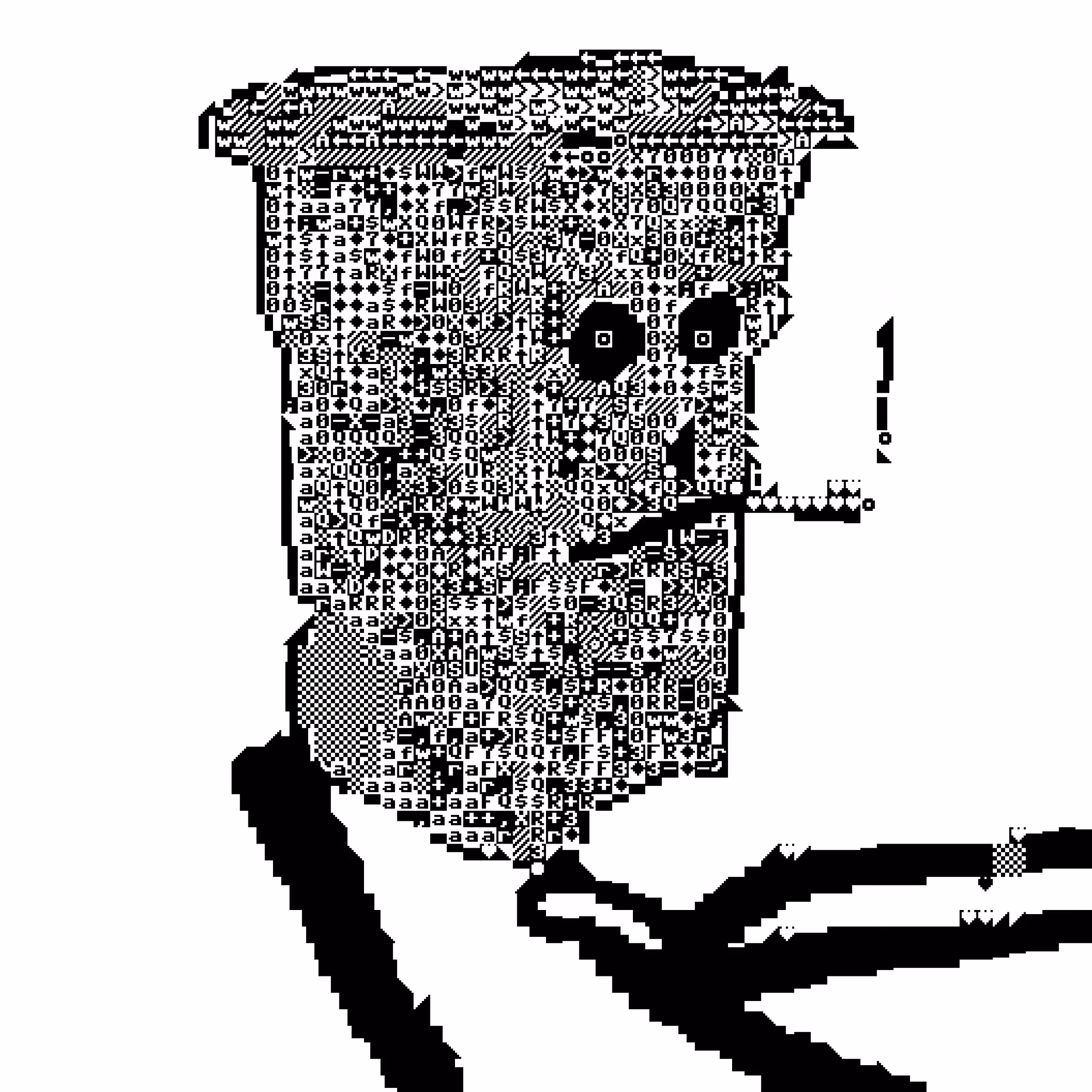 The ascii  toter mfer