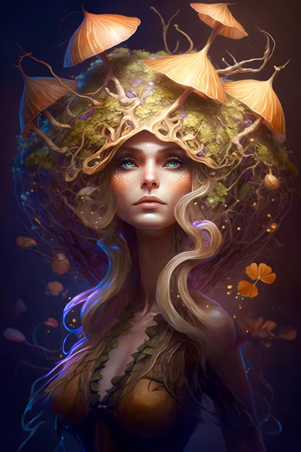 Brush and lense: Mashroom Girl