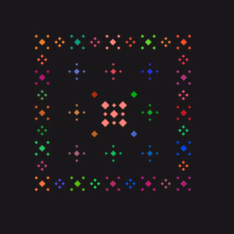 Rotated Squares #8
