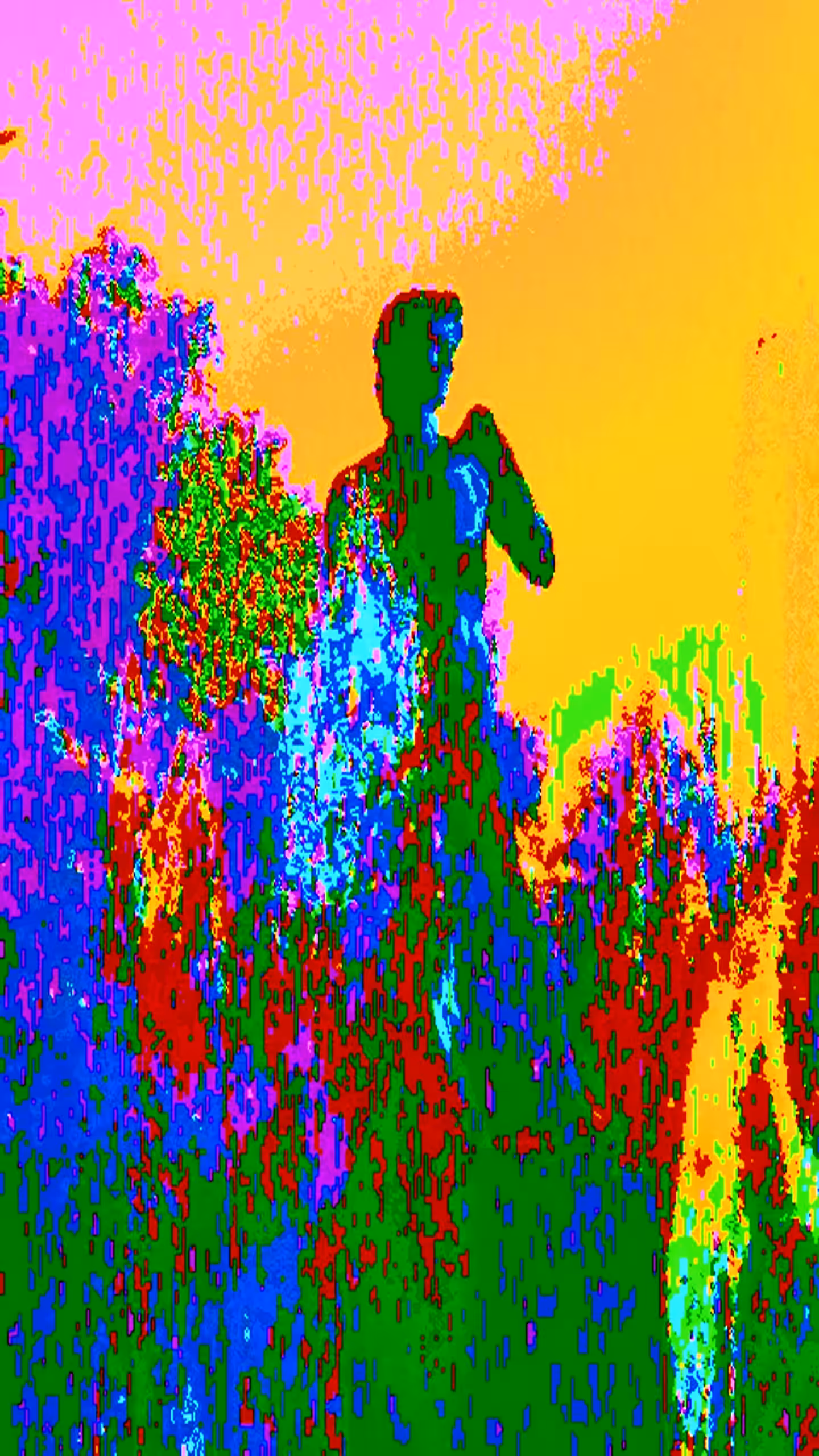 El David de la Colonia Roma, 1976 (Mutant Glitches Portrait)
