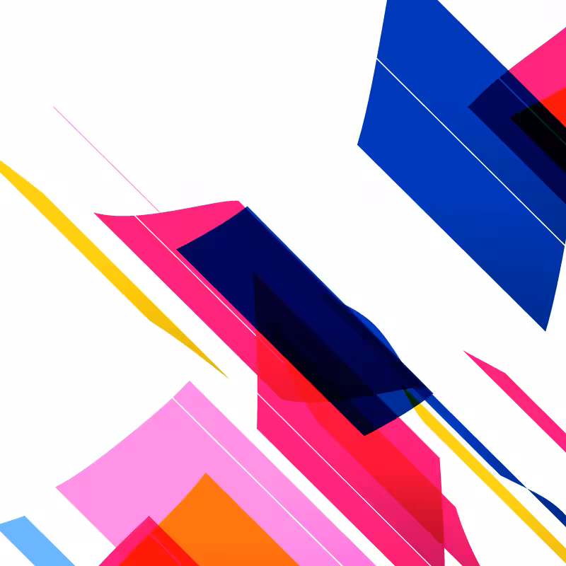 Composition #1 Ribbons #64