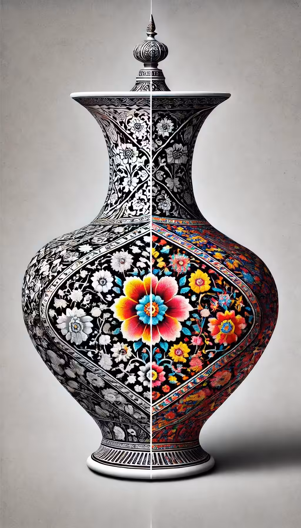 Kamrani Drawings: Vase?