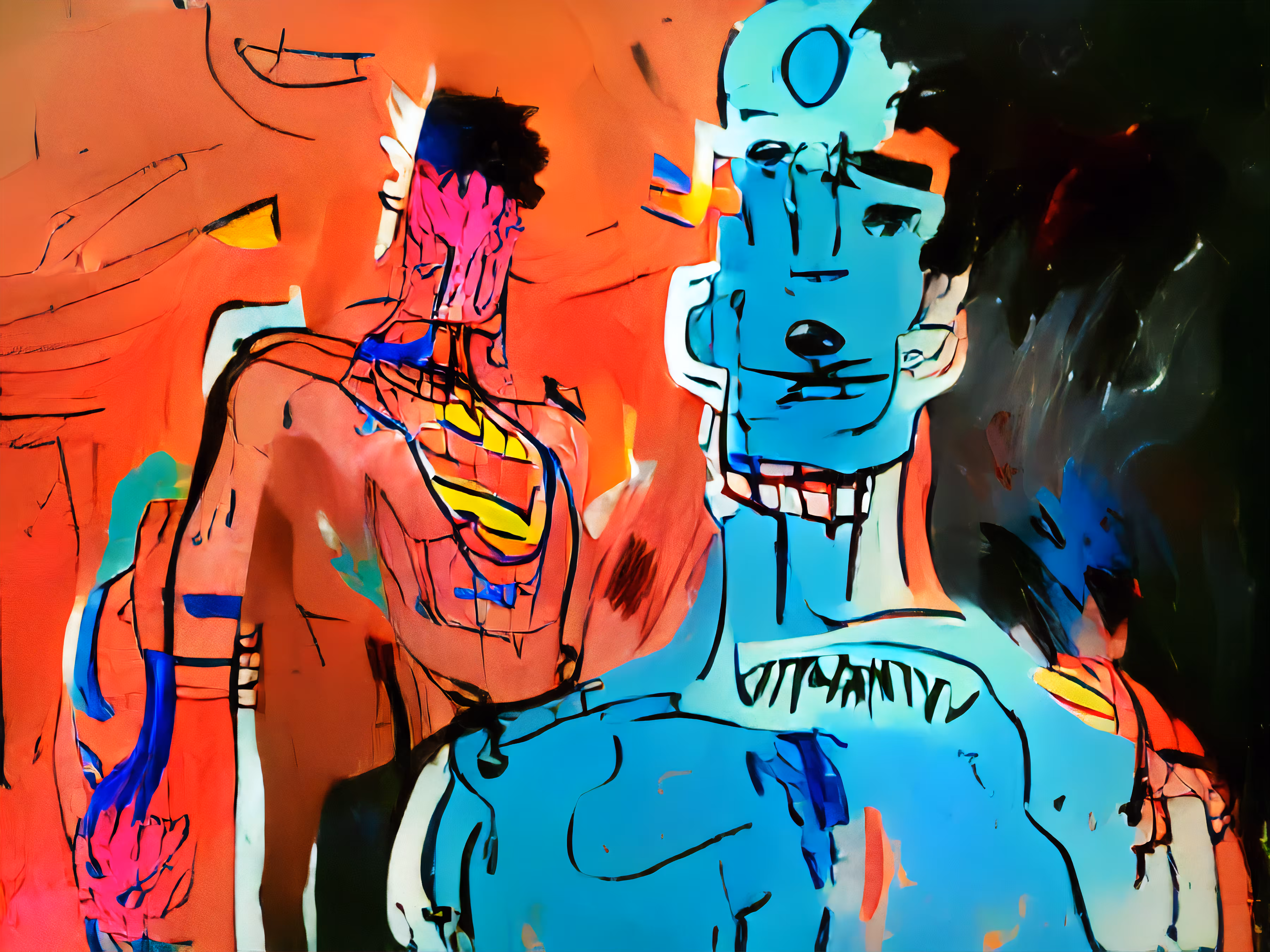 BATTLE: SUPERMAN VS DR. MANHATTAN