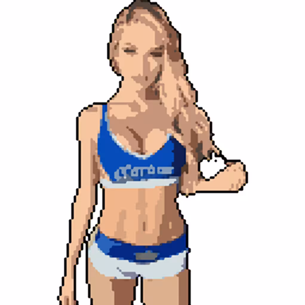 Susan #06 Pixel Girl