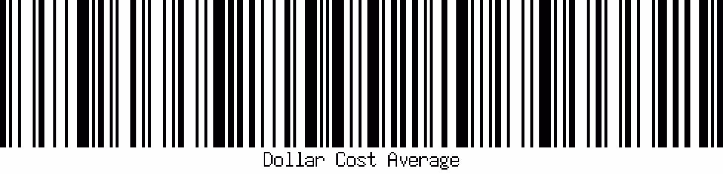 BlockChain Barcodes 08 - Dollar Cost Average