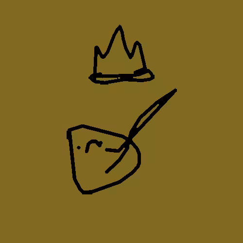 Basquiat Doodles: Basquiat #1988