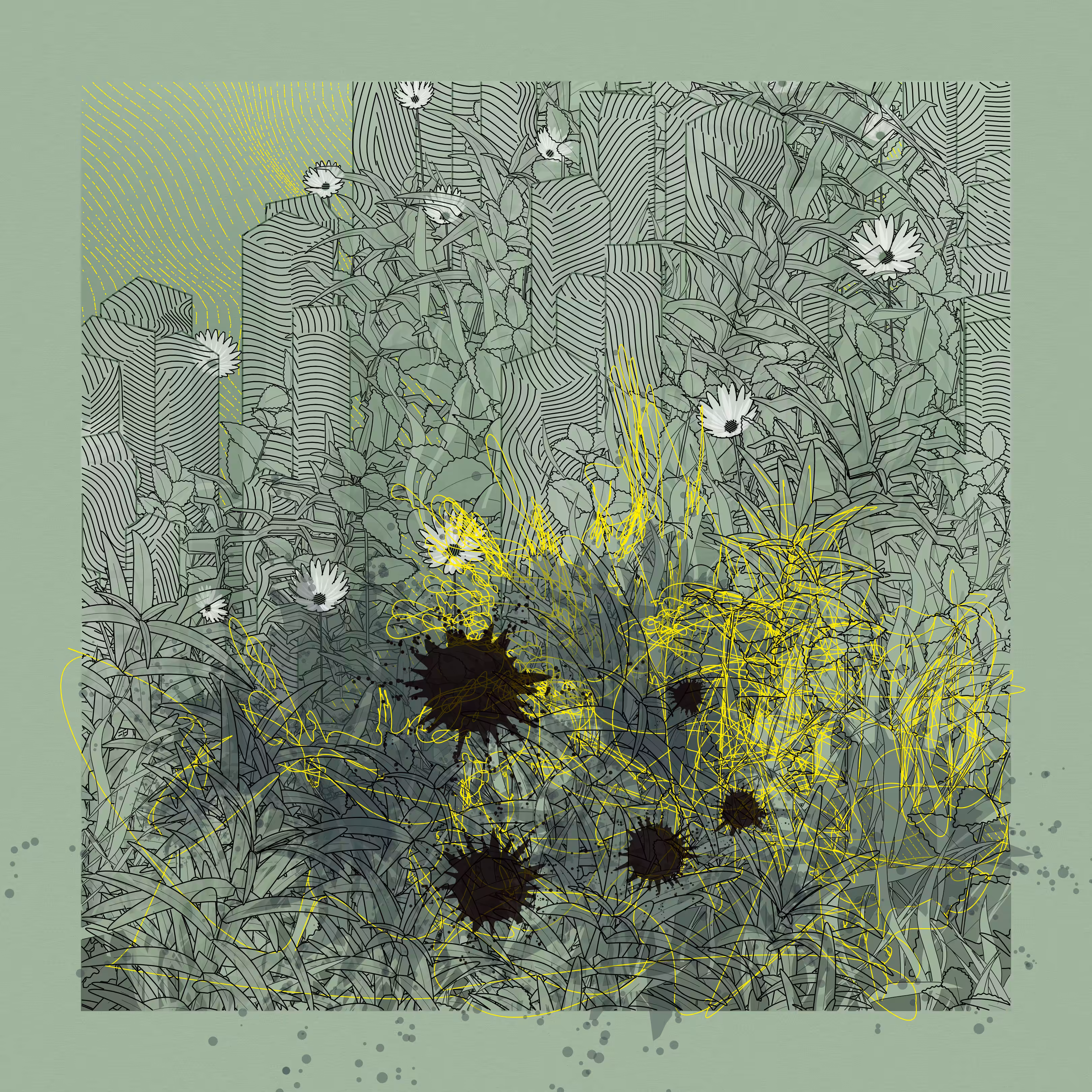 Landscape with Carbon Capture #5444