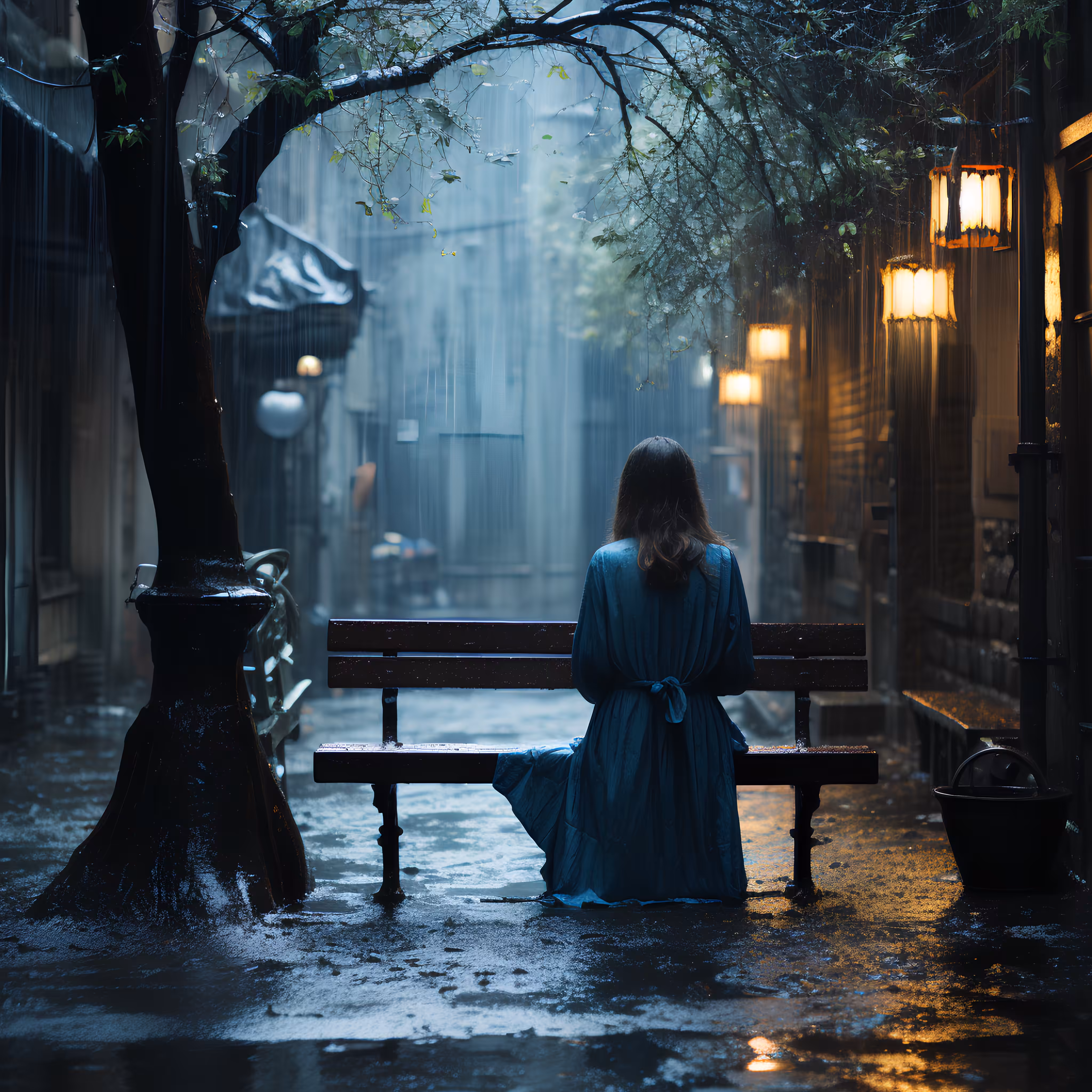 Blue Isolation #6