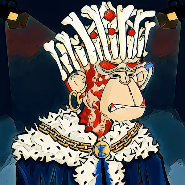 TEZOS APES "KINGS EDITION" #1 DEAD CRUSHER