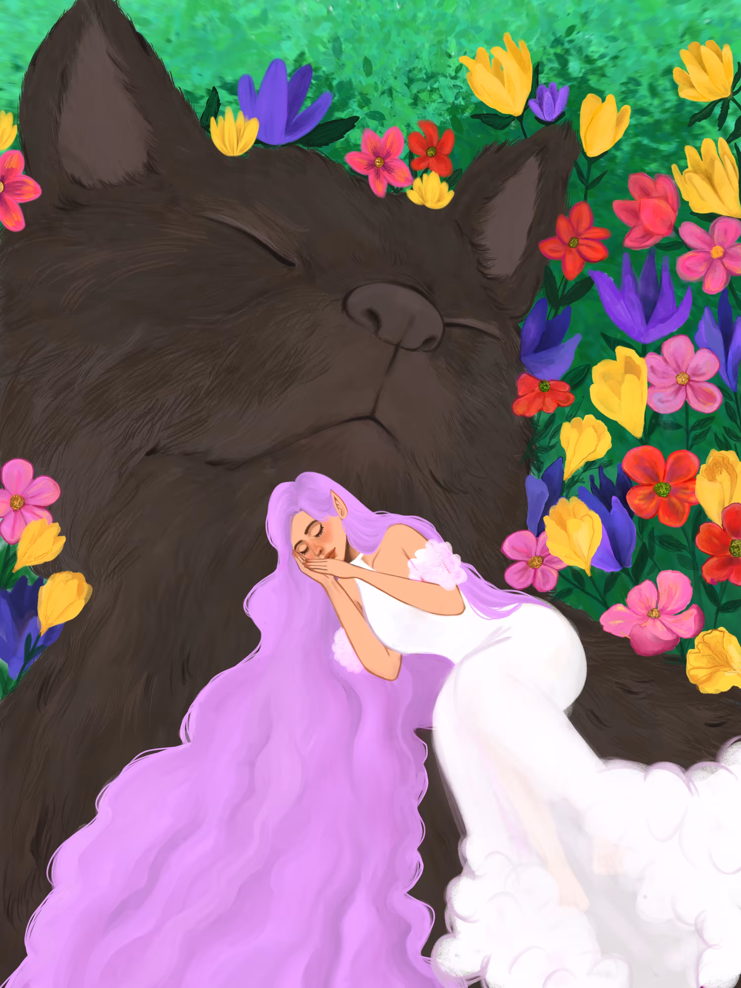 Midnight and Princessa
