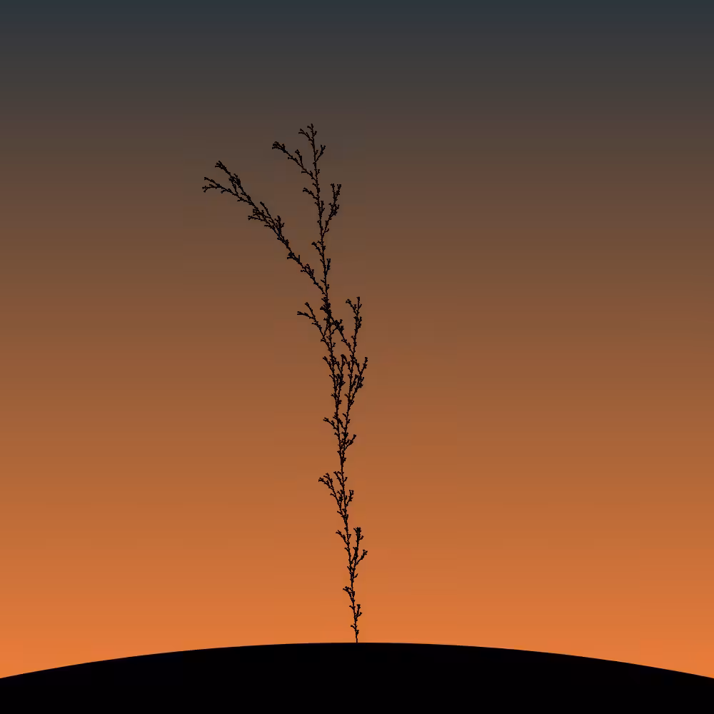Fractal-Lsystem Tree #102