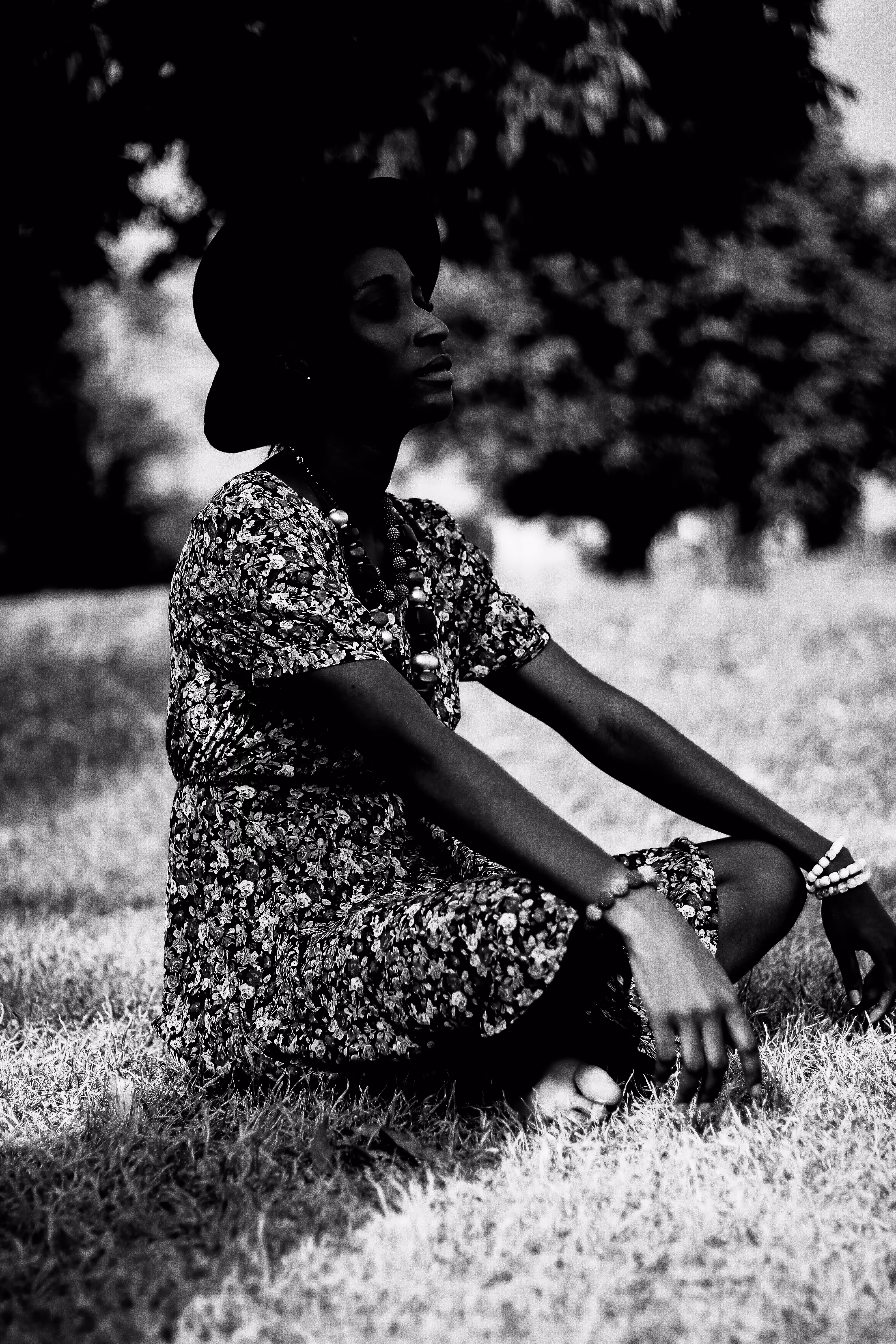 "Silhouettes of Strength: Women in Shadow"