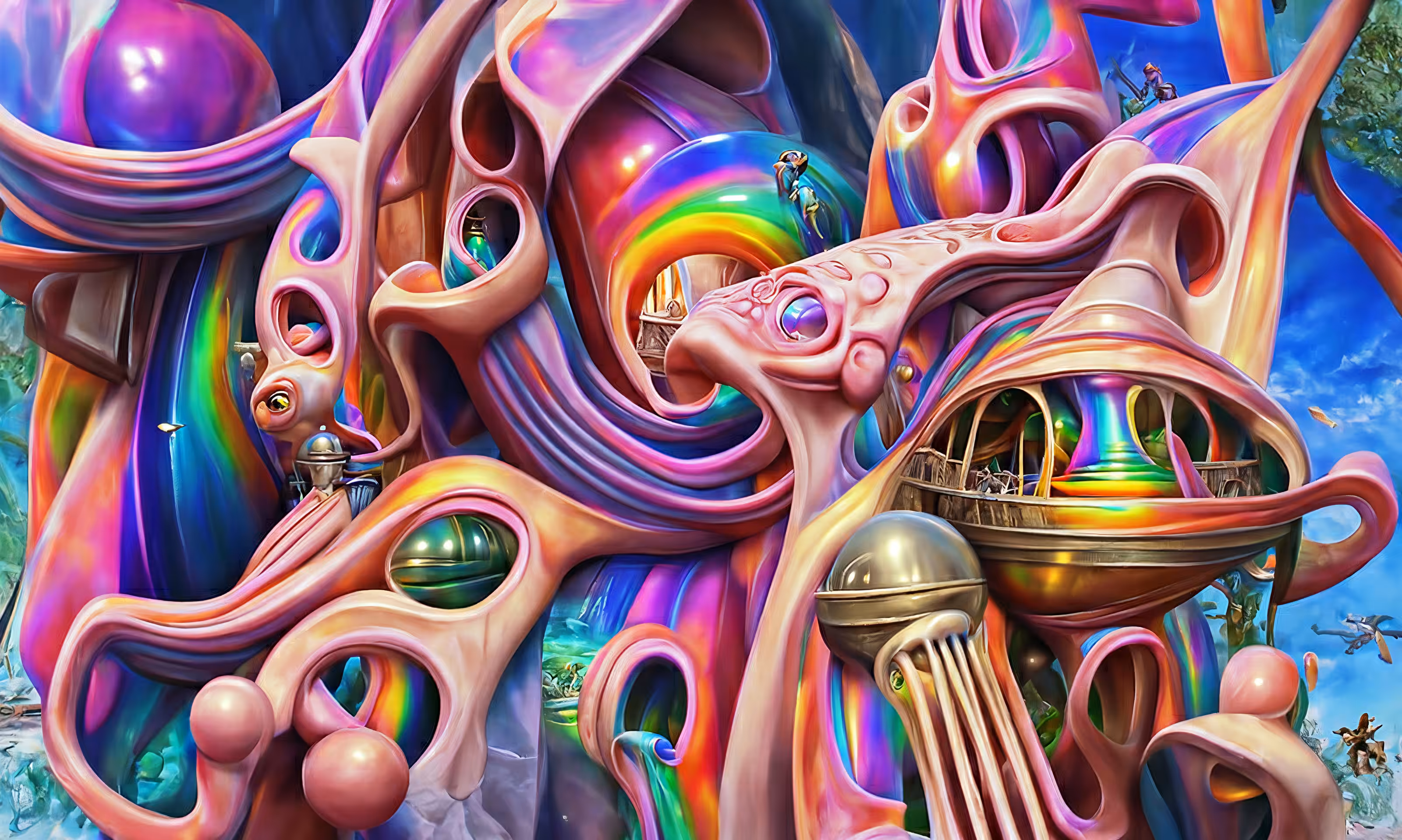 Rainbow Alien Whirled: 2