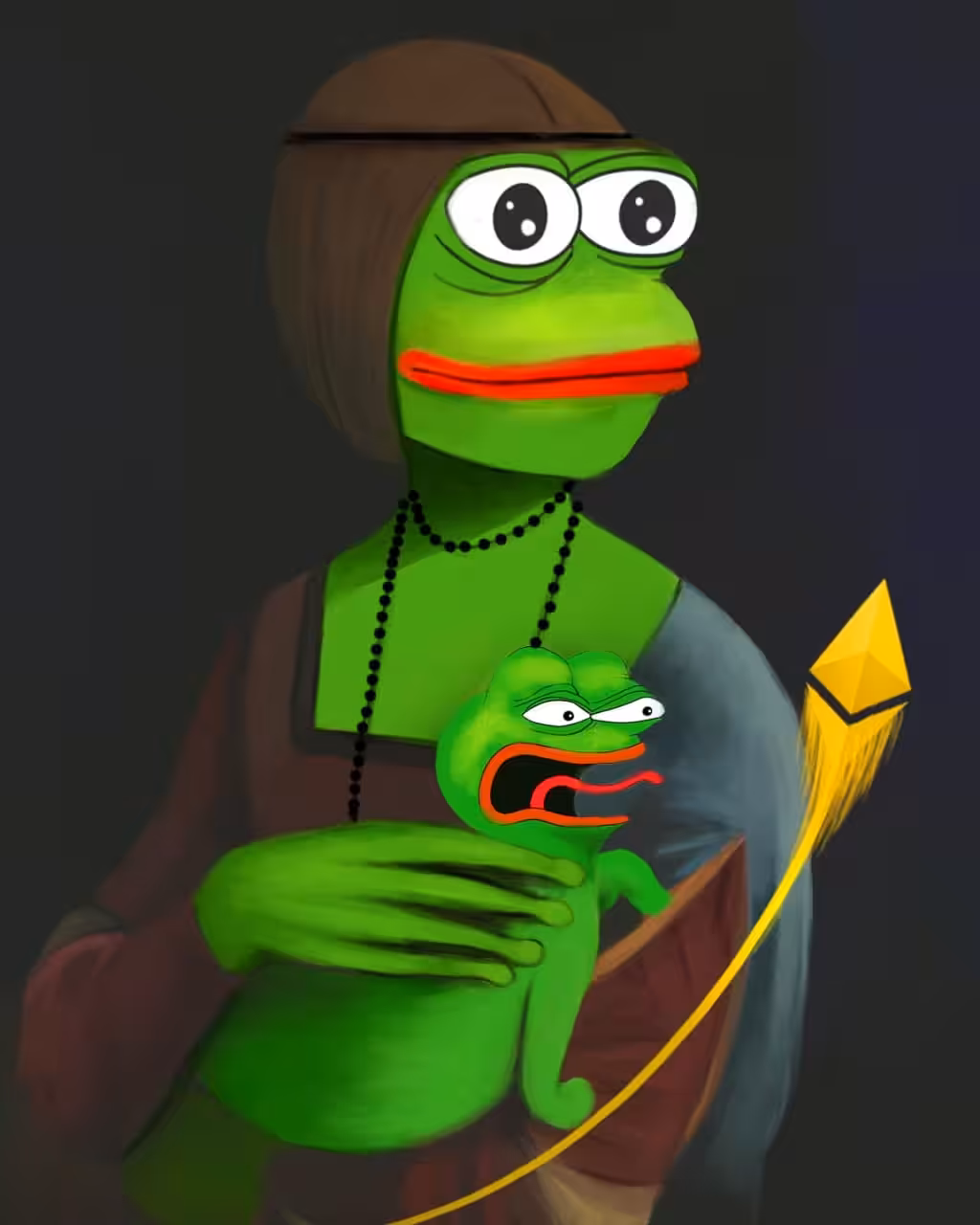 The Pepe with an Ermin pepe