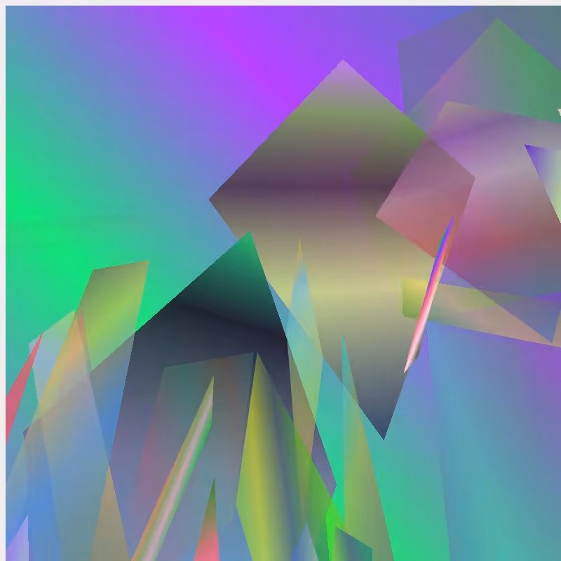 random divs with gradient and perspective #6