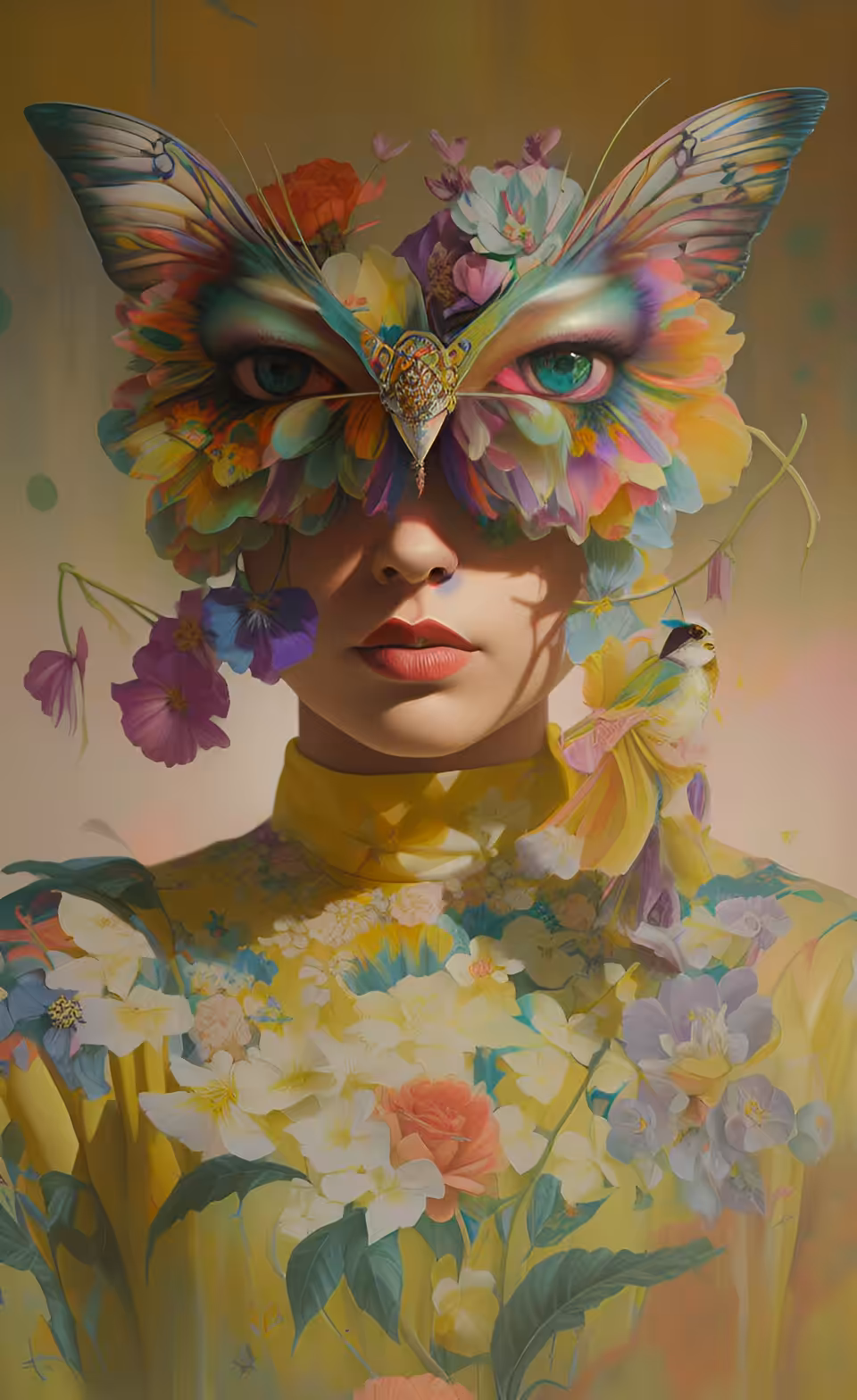 Butterfly girl