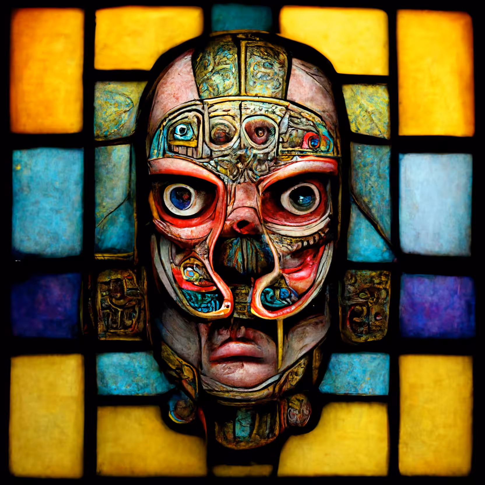 Stained Aztec 02