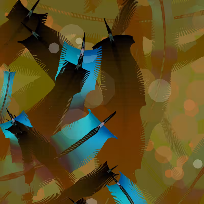 Painter's Flock by Ed Cavett #35