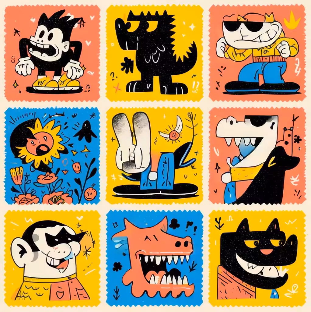 Multiverse Philately Sheet