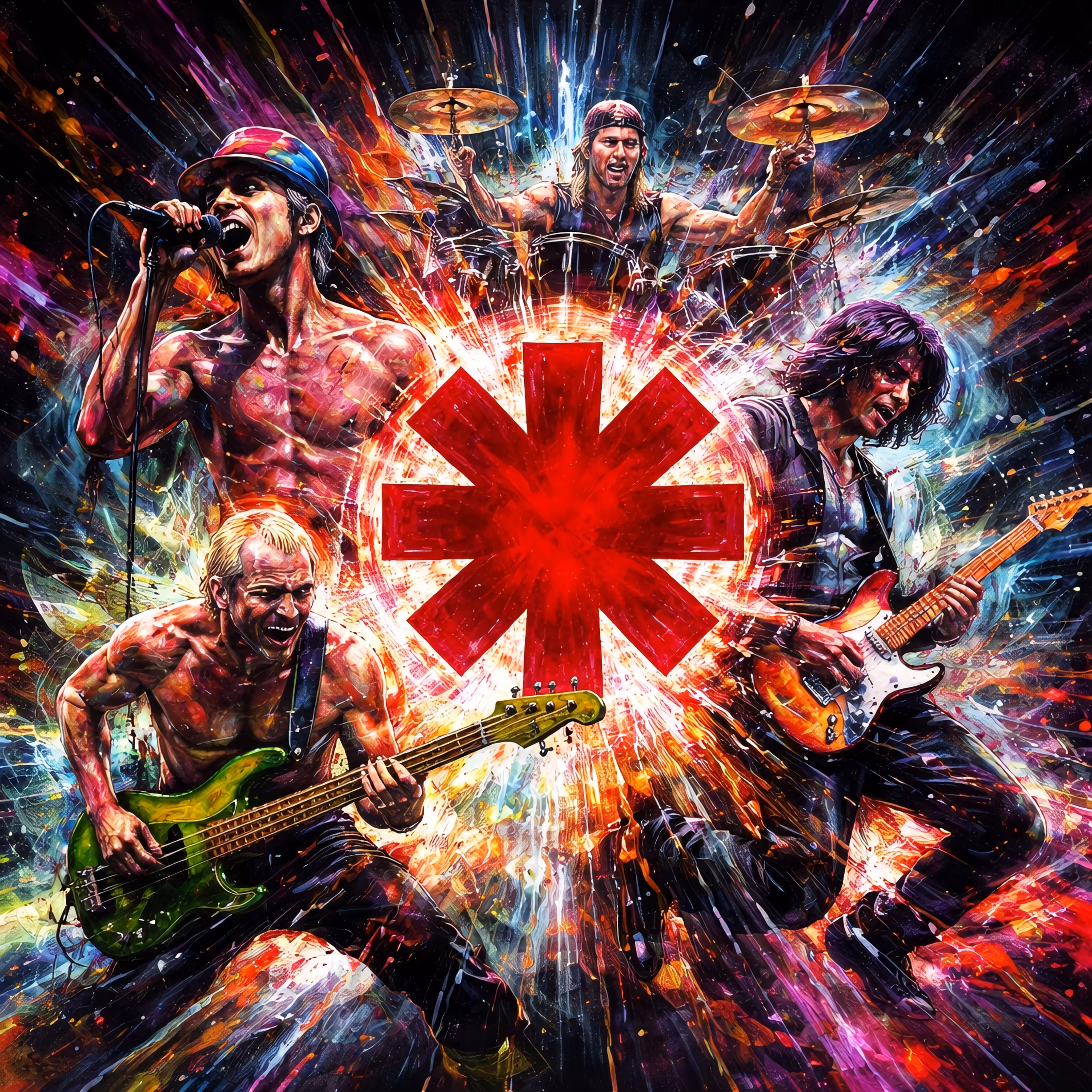 Red Hot Chili Peppers - Funky Fire