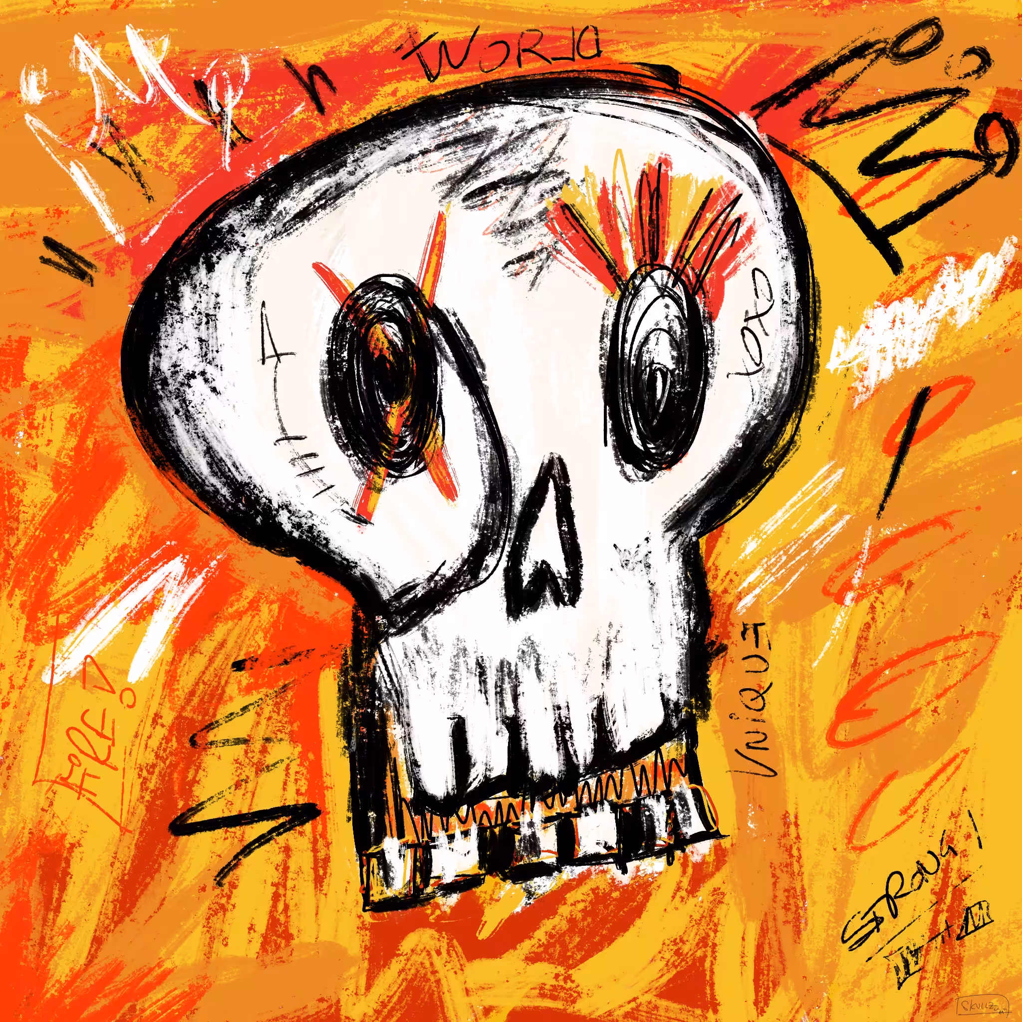 "Unique" - Skull Squiat
