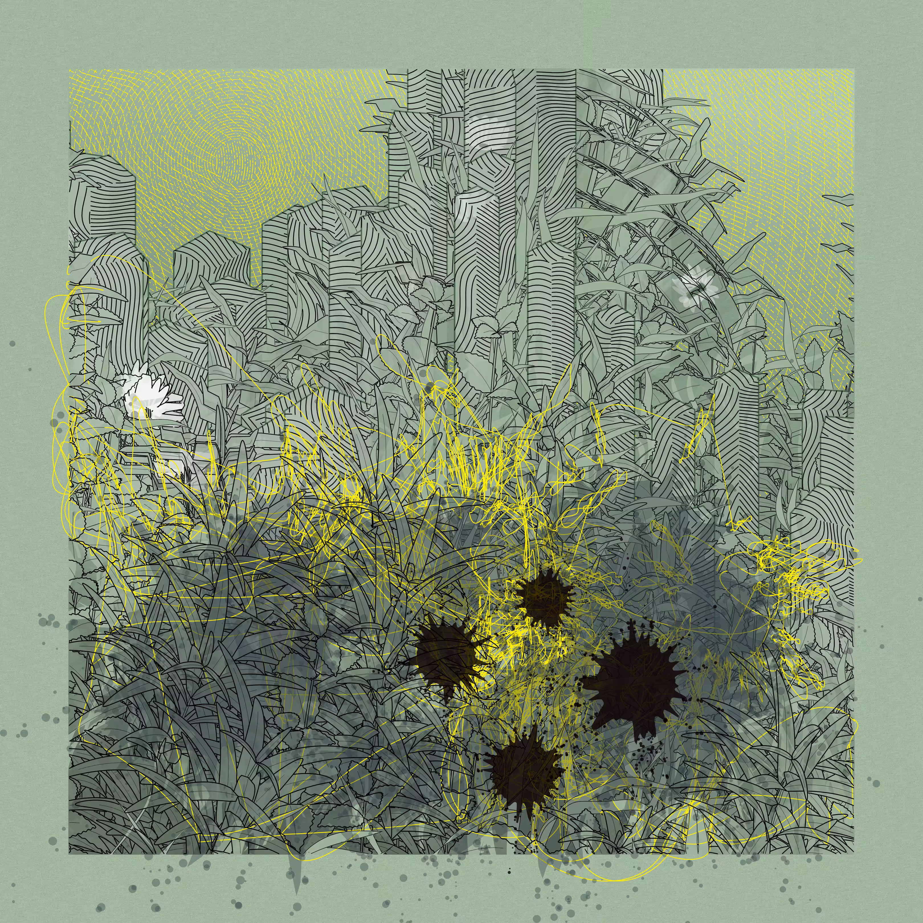 Landscape with Carbon Capture #6115