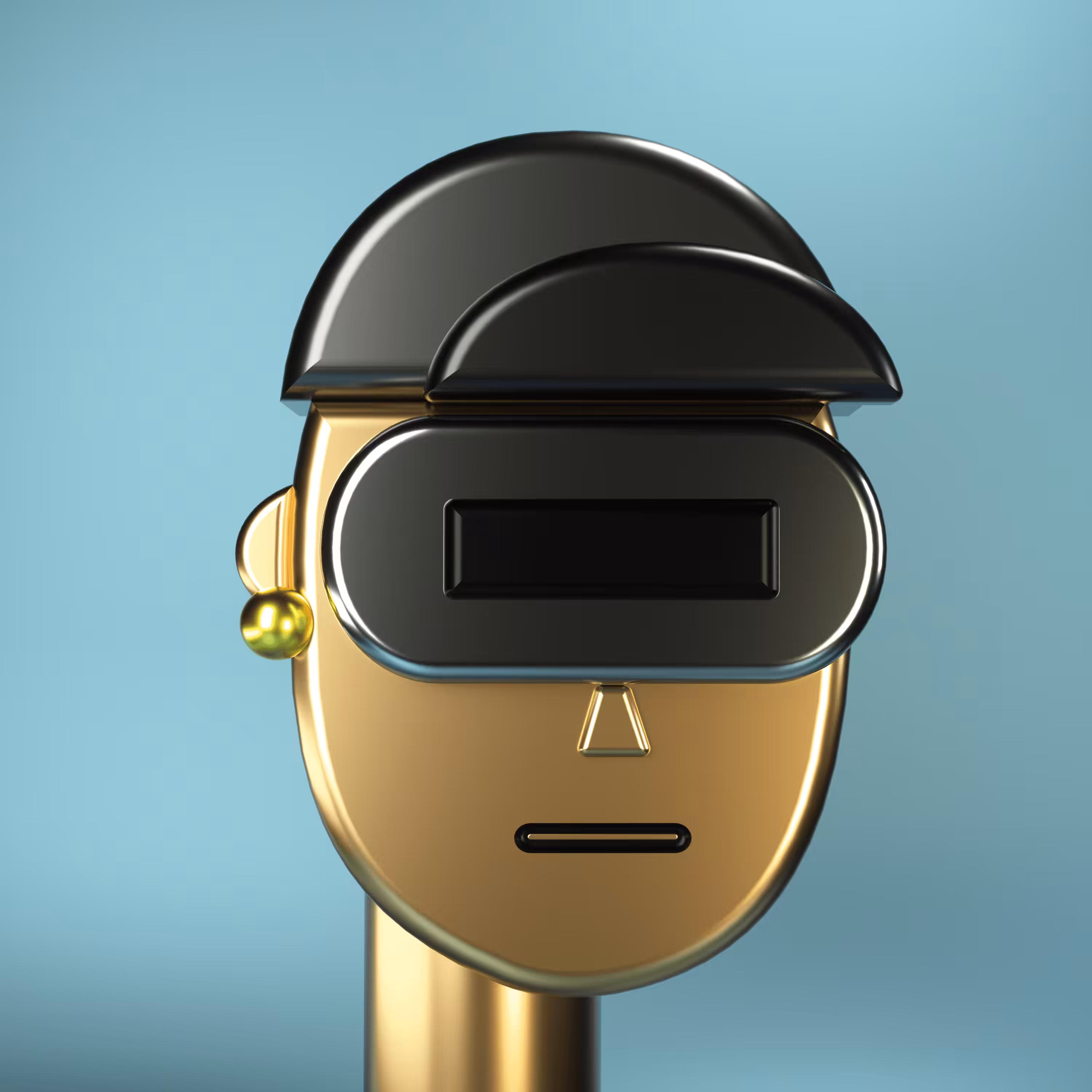 3D Chrome Punk #0291