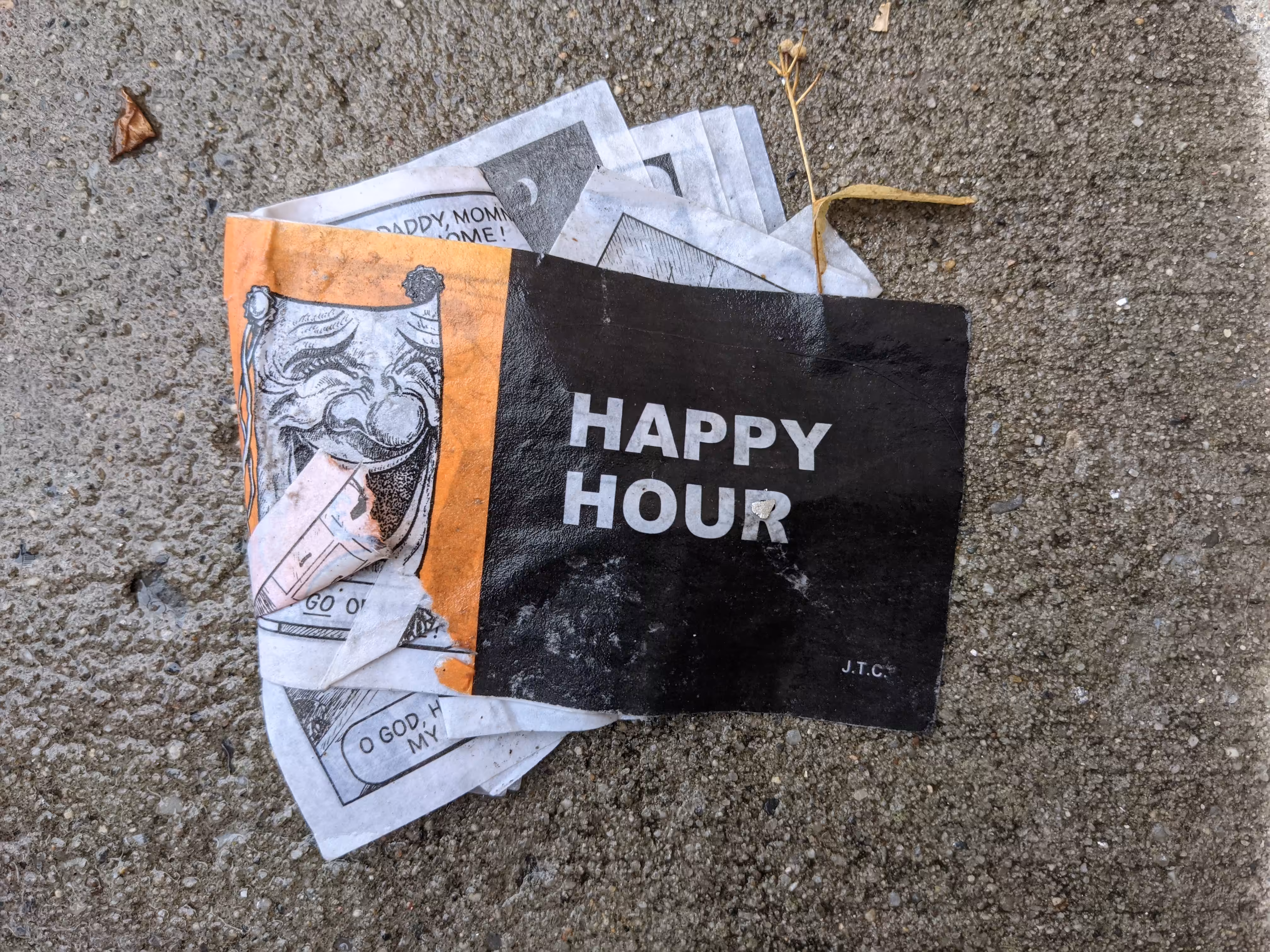 Subway Jesus Pamphlets: Happy Hour
