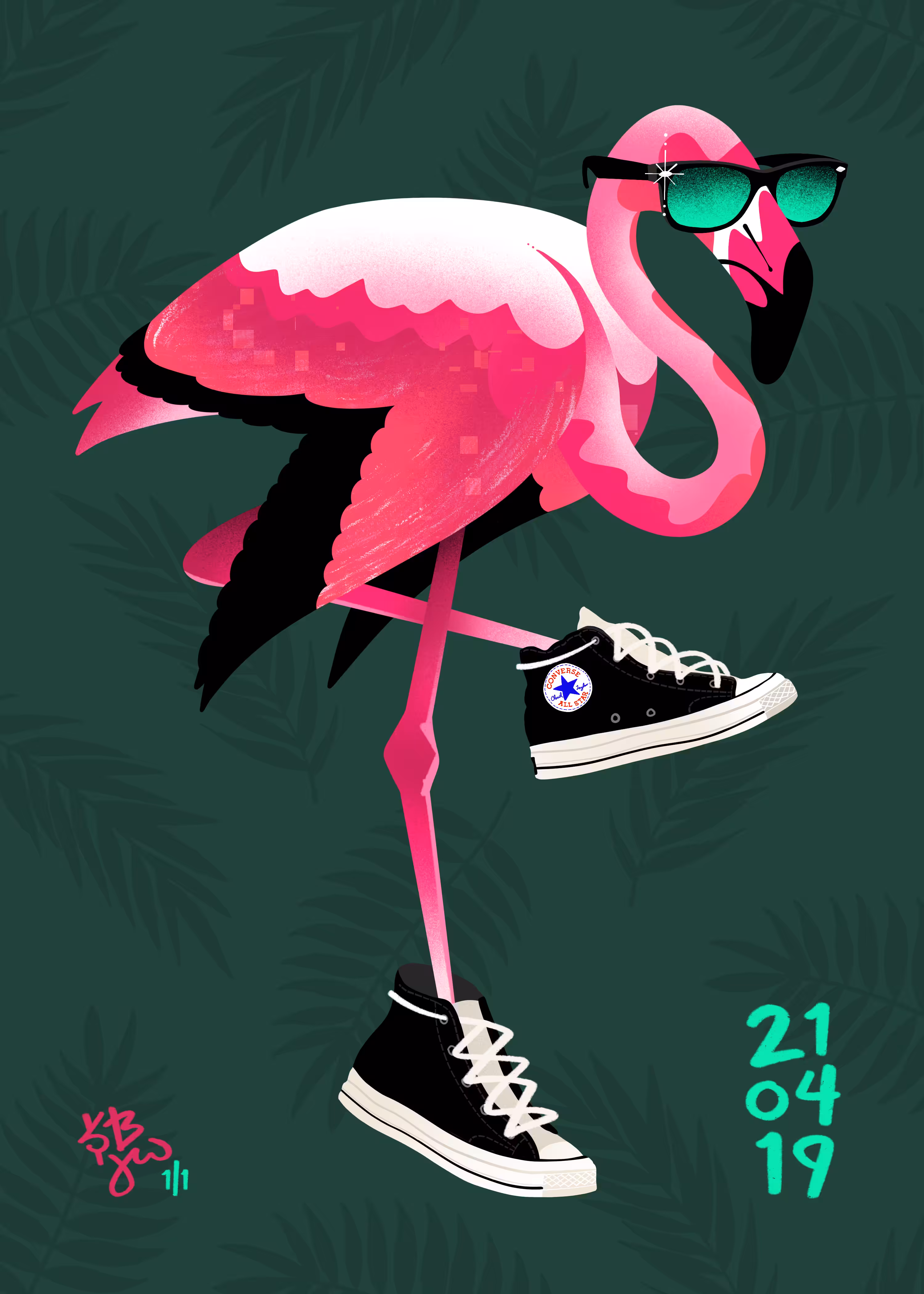 005 Phoenicopterus Ruber // American Flamingo