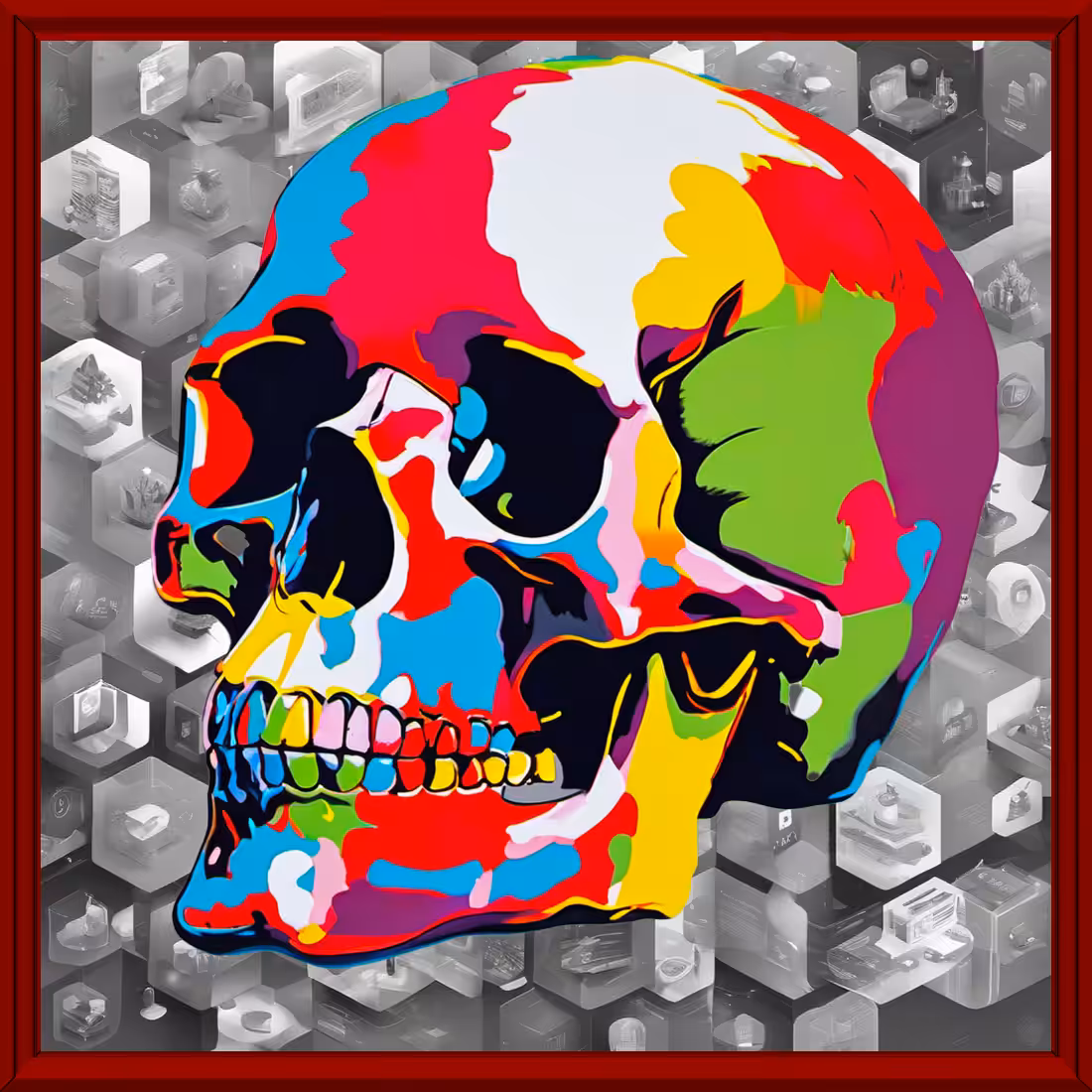 Skull  Andy Warhol 