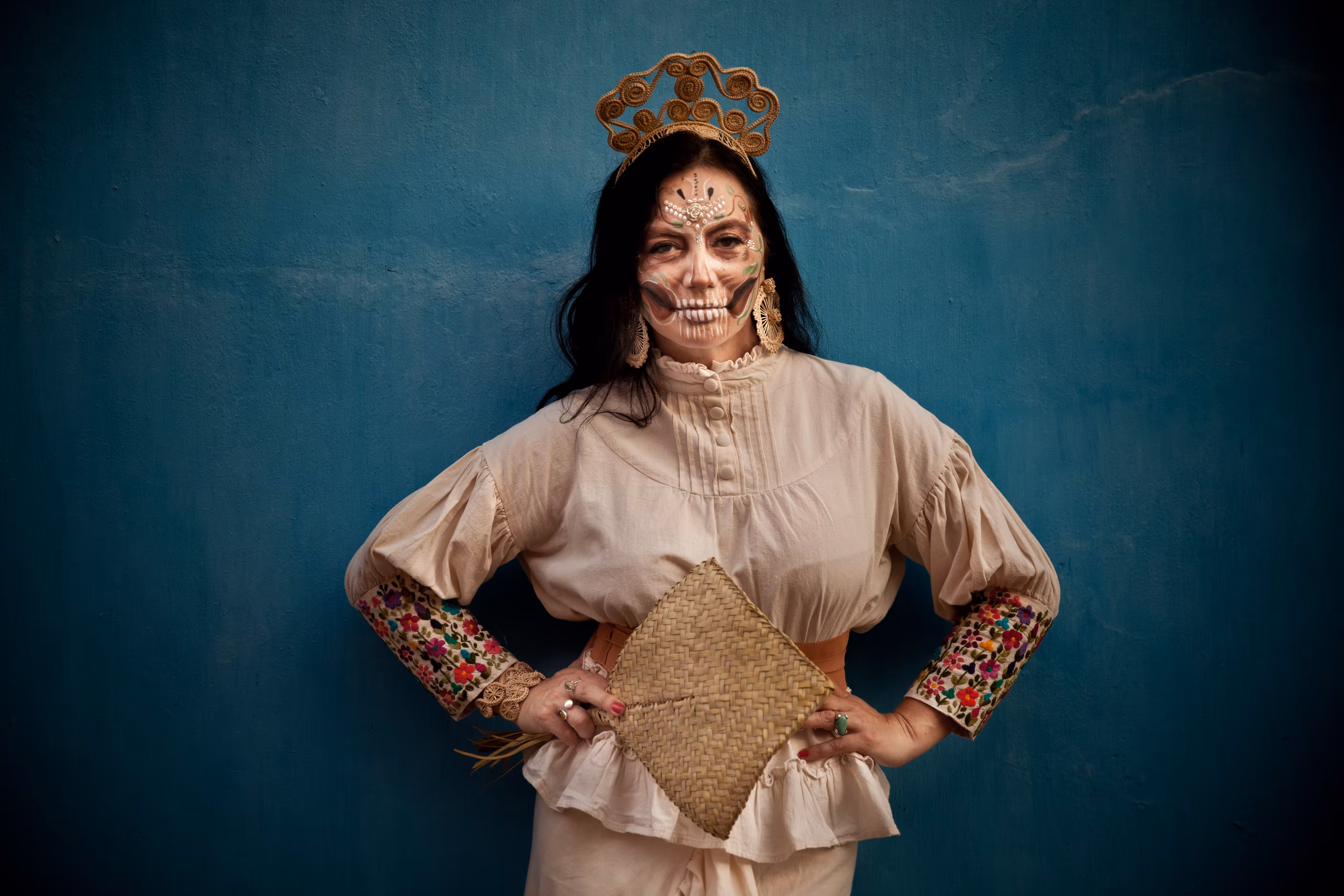 Catrina en Turquesa