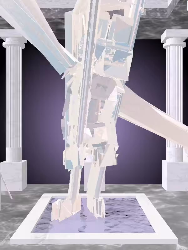 HeavenComputer: The Fragmented Arguing Pastel Pearl Man #24