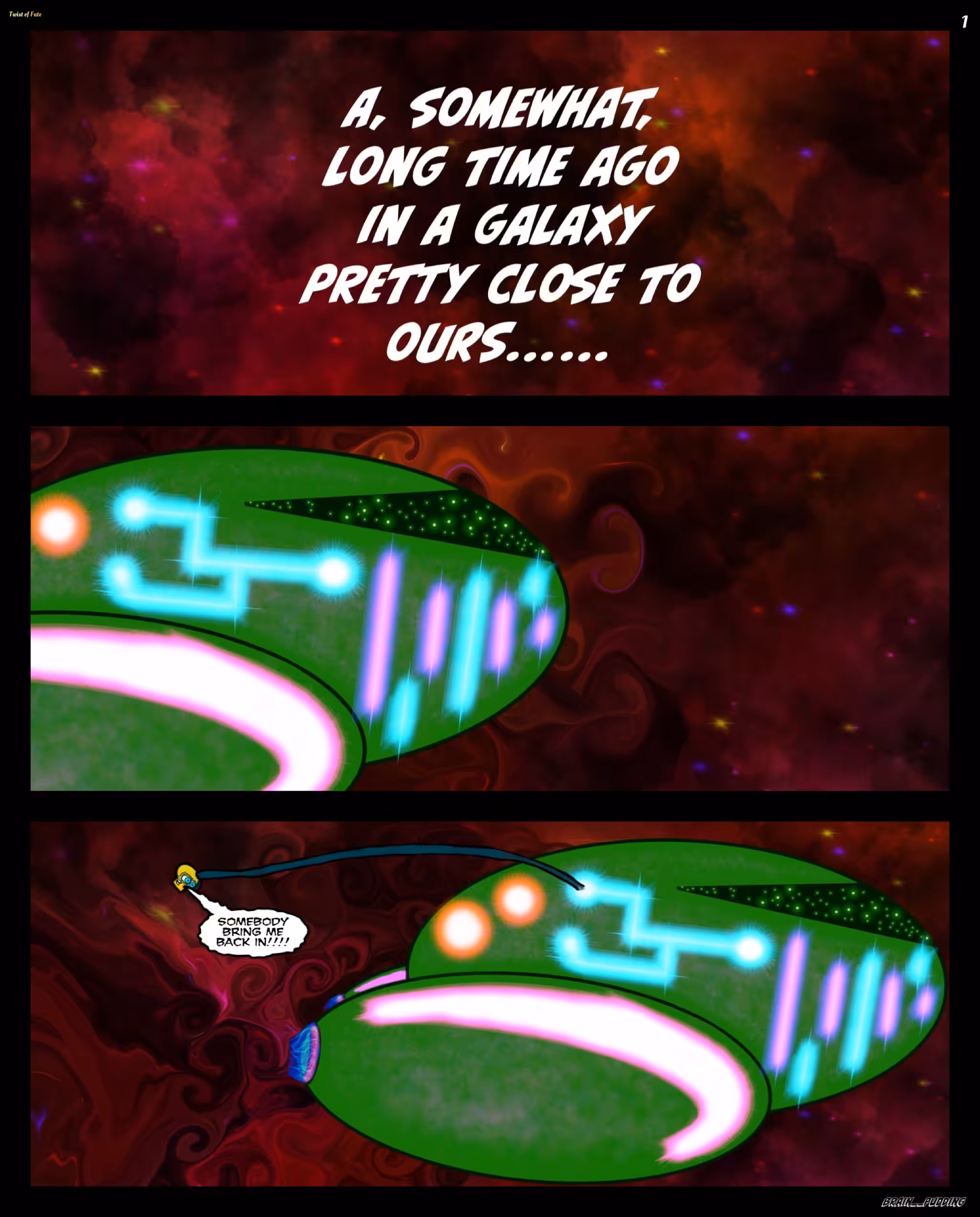 The Veggies (OpeSea): The Veggies: Twist of Fate Volume 1 (Page 1)