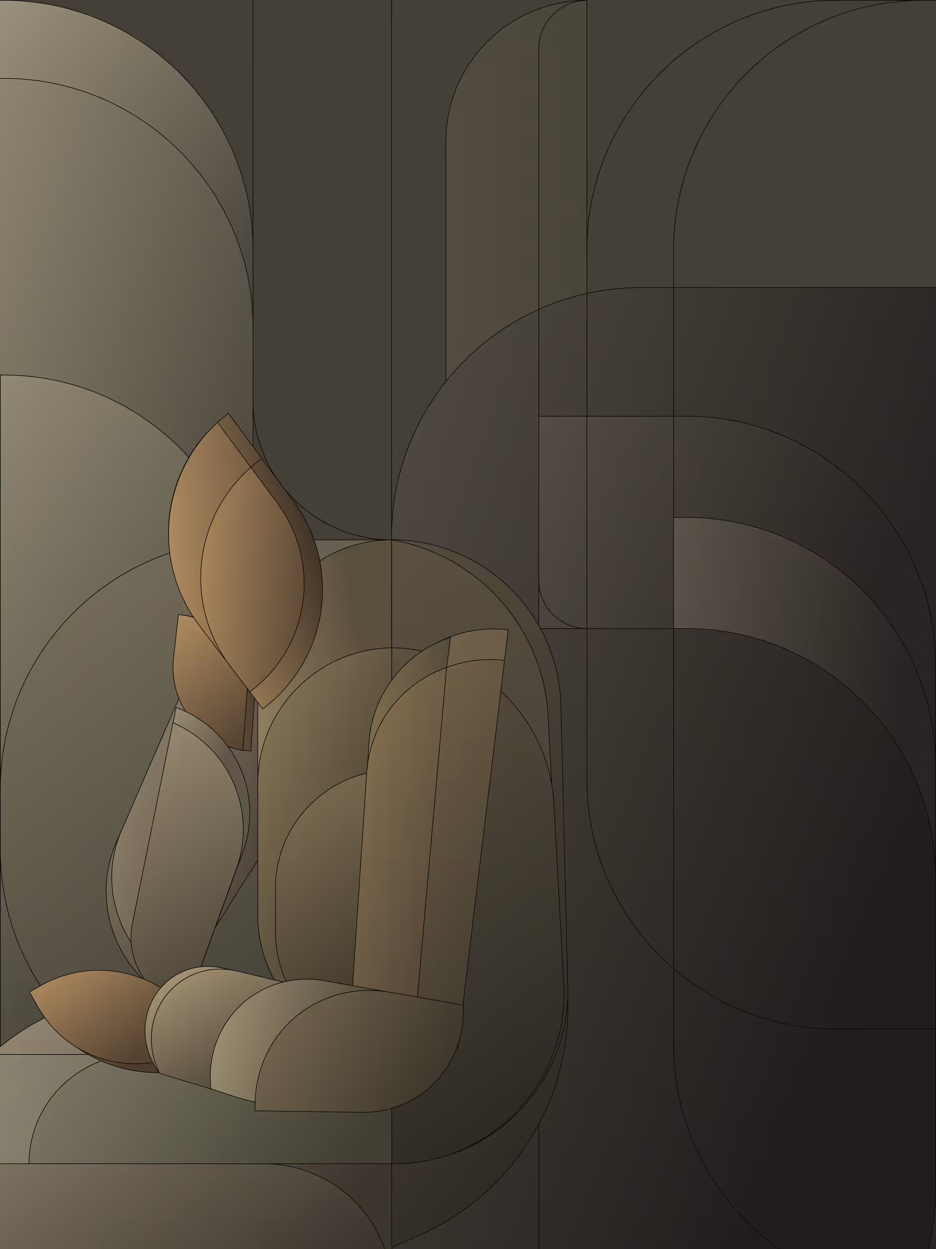 Self portrait, in Silence