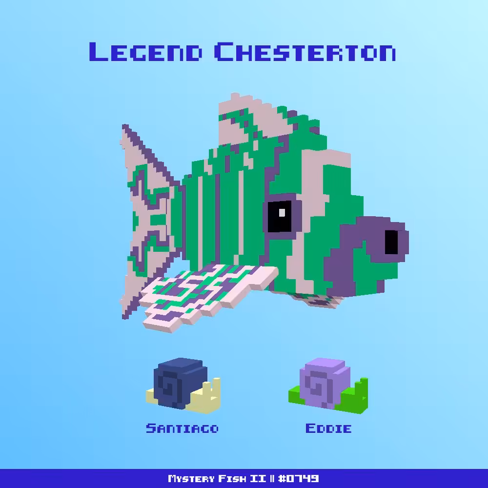 Legend Chesterton :: Mystery Fish 0749/1000
