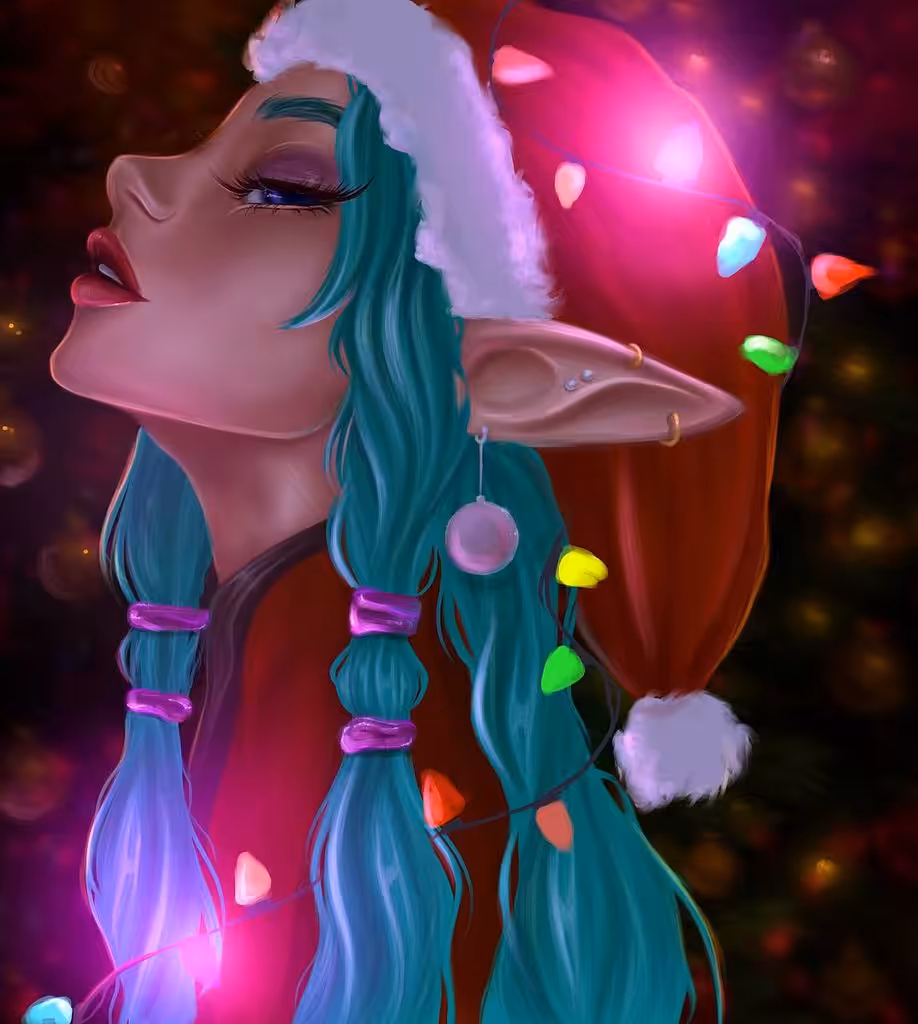 Cold Lily. Whisper of the festive night